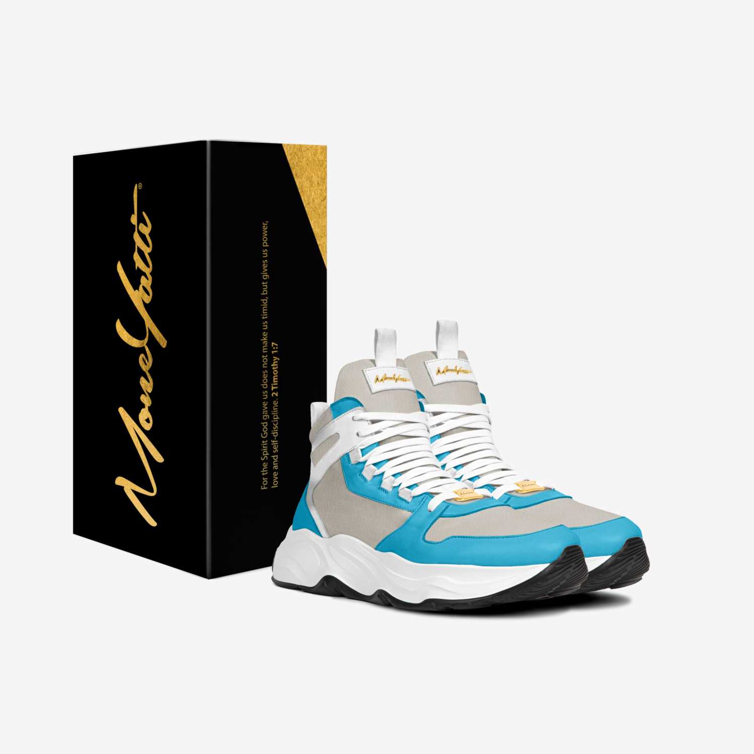 MoneyattiFleeks022 custom made in Italy shoes by Moneyatti Brand | Box view