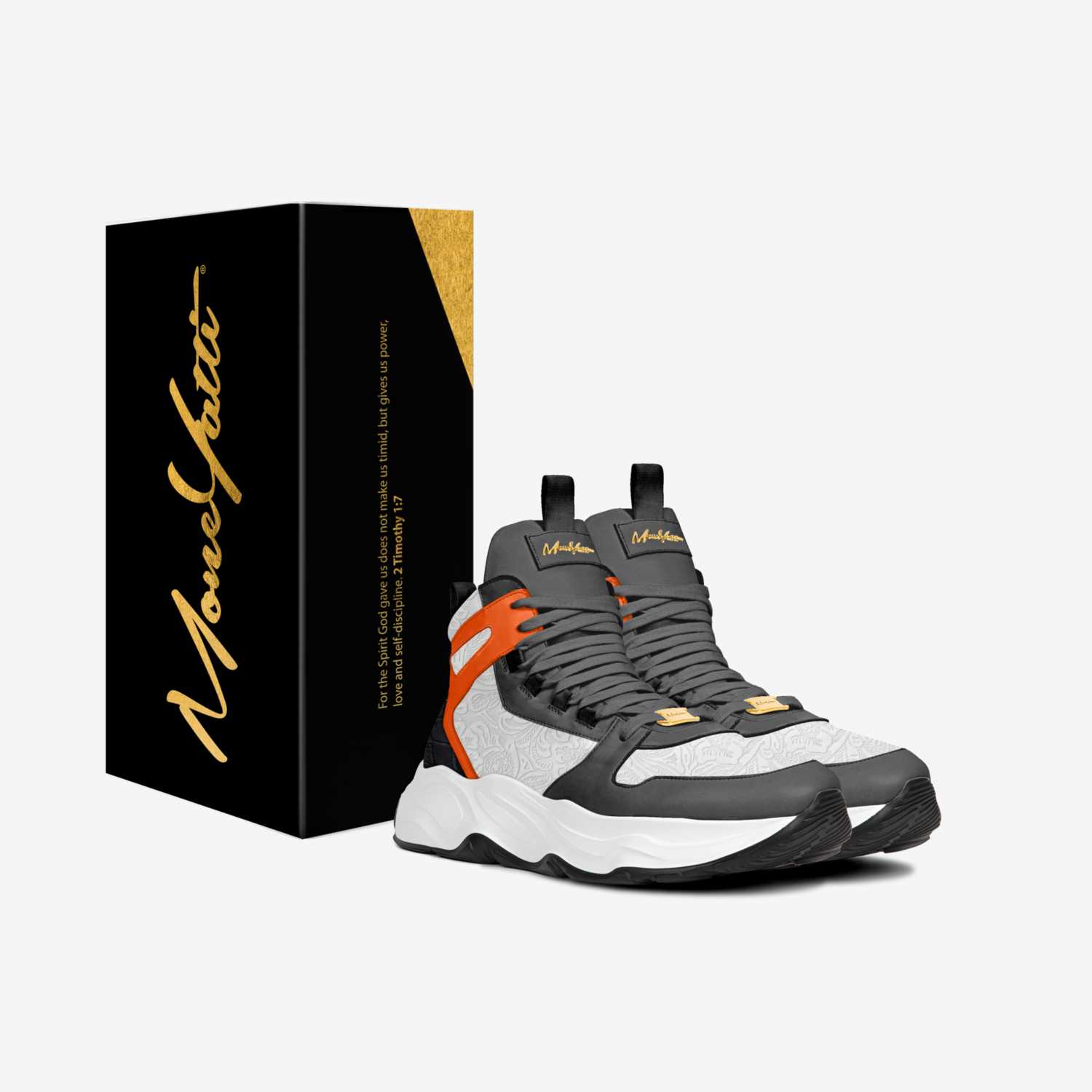 MoneyattiFleeks024 custom made in Italy shoes by Moneyatti Brand | Box view