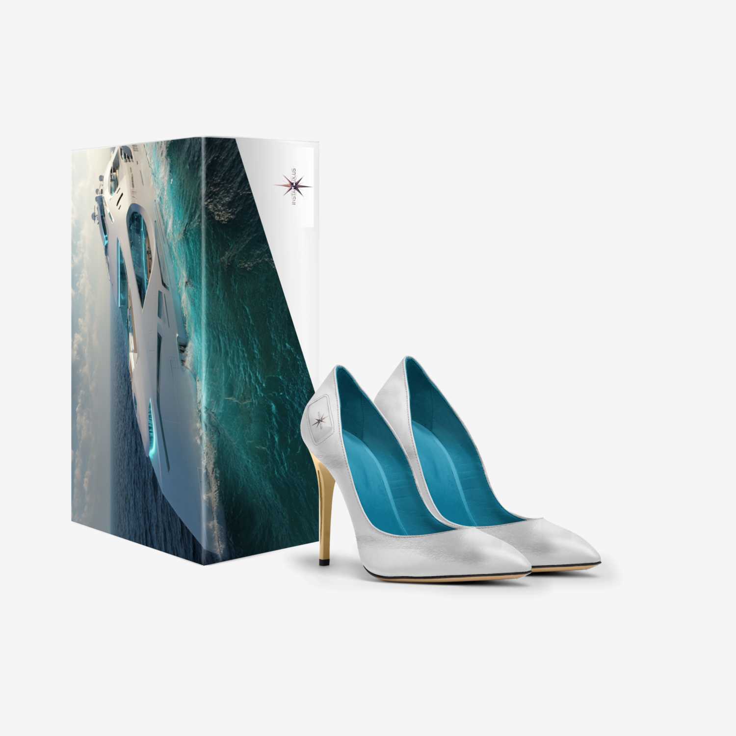 INSTARLUX.US AQUA custom made in Italy shoes by Instarlux.us | Box view