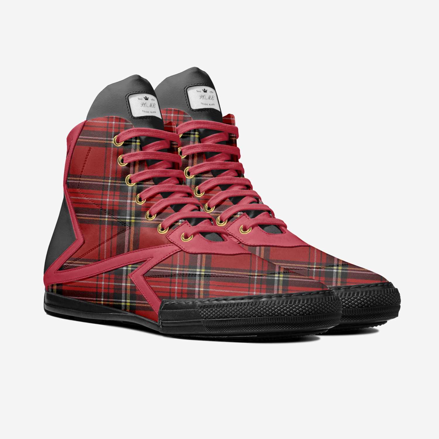 P.O.M.E Soccer High Top - Quarter View