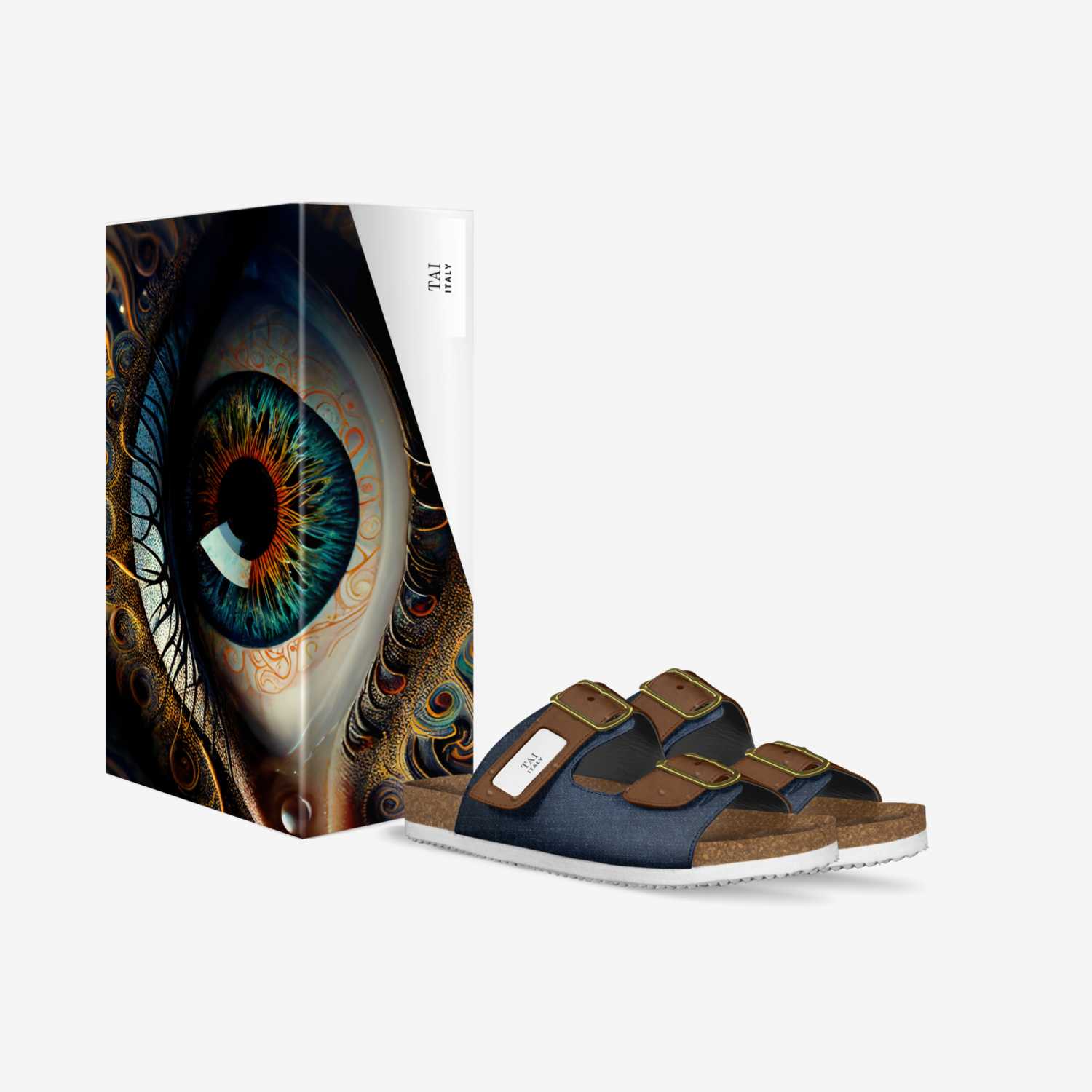Sanchez custom made in Italy shoes by Alicia Grant | Box view