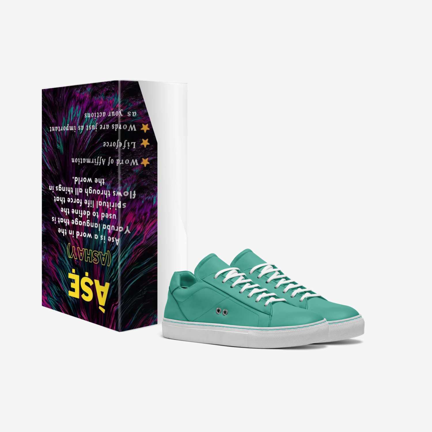 Àshay custom made in Italy shoes by Tim Karim Sr. | Box view