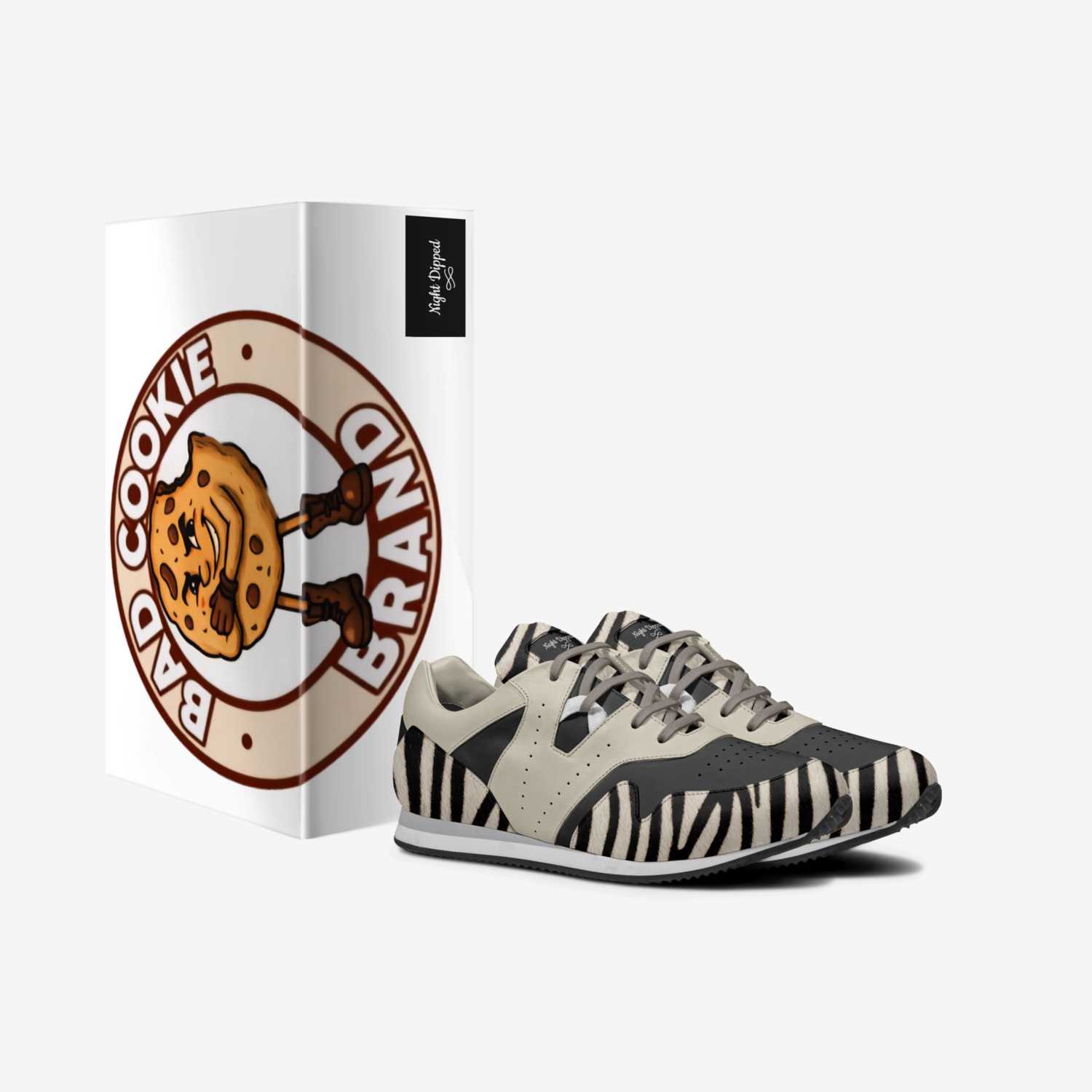 Night Dipped custom made in Italy shoes by Bad Cookie | Box view