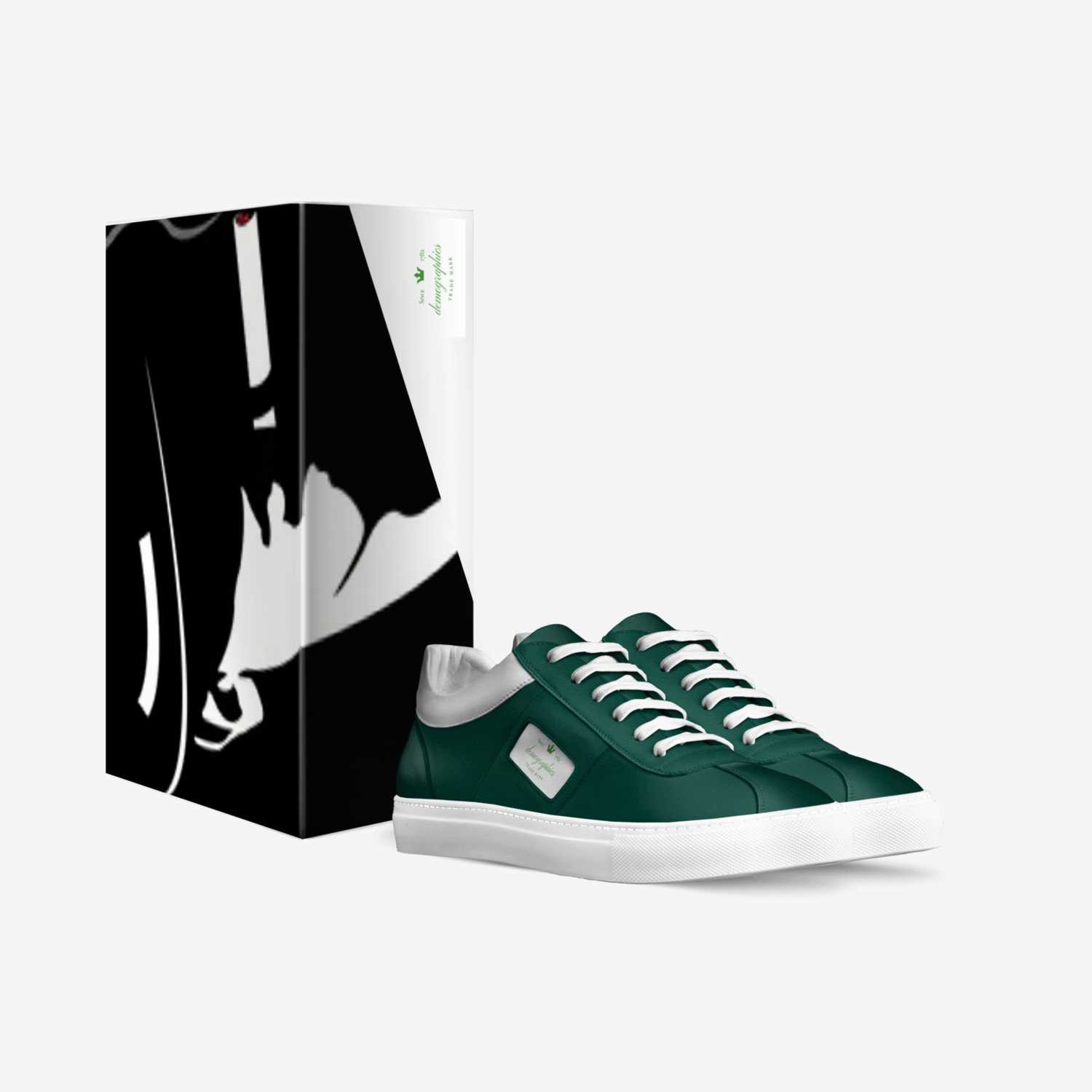 demographics  custom made in Italy shoes by Garnet Diaz | Box view