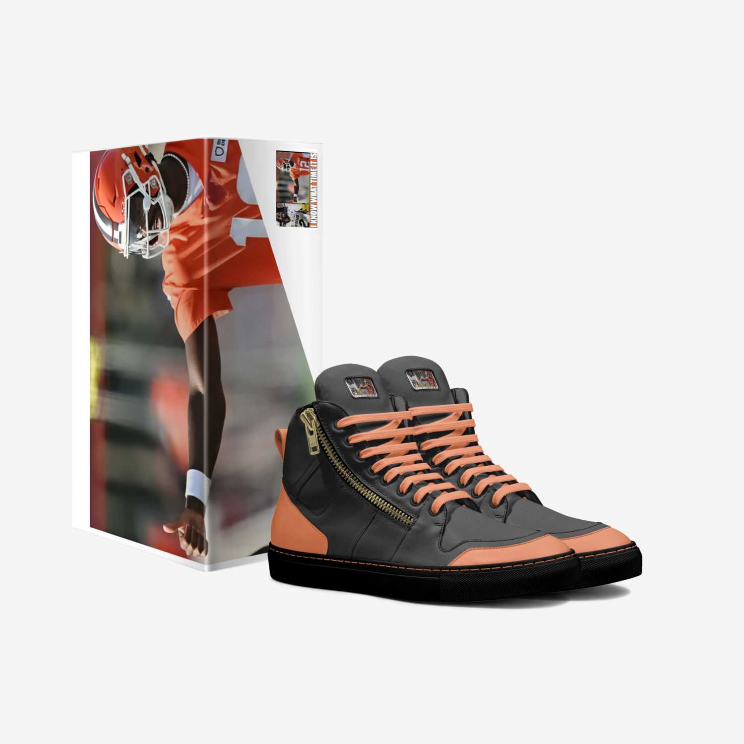 ALL EYES ON ME custom made in Italy shoes by Tim Stapp | Box view
