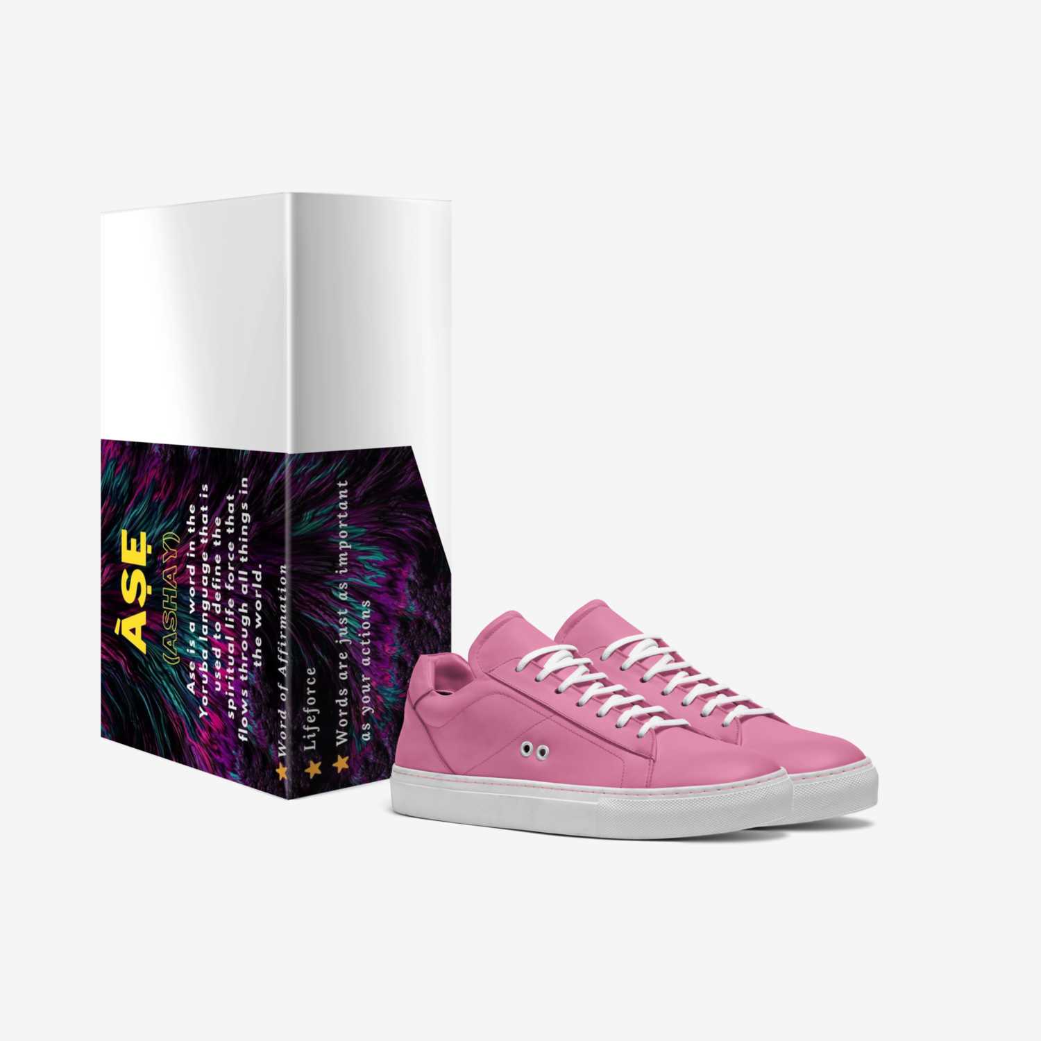 Àshay custom made in Italy shoes by Tim Karim Sr. | Box view