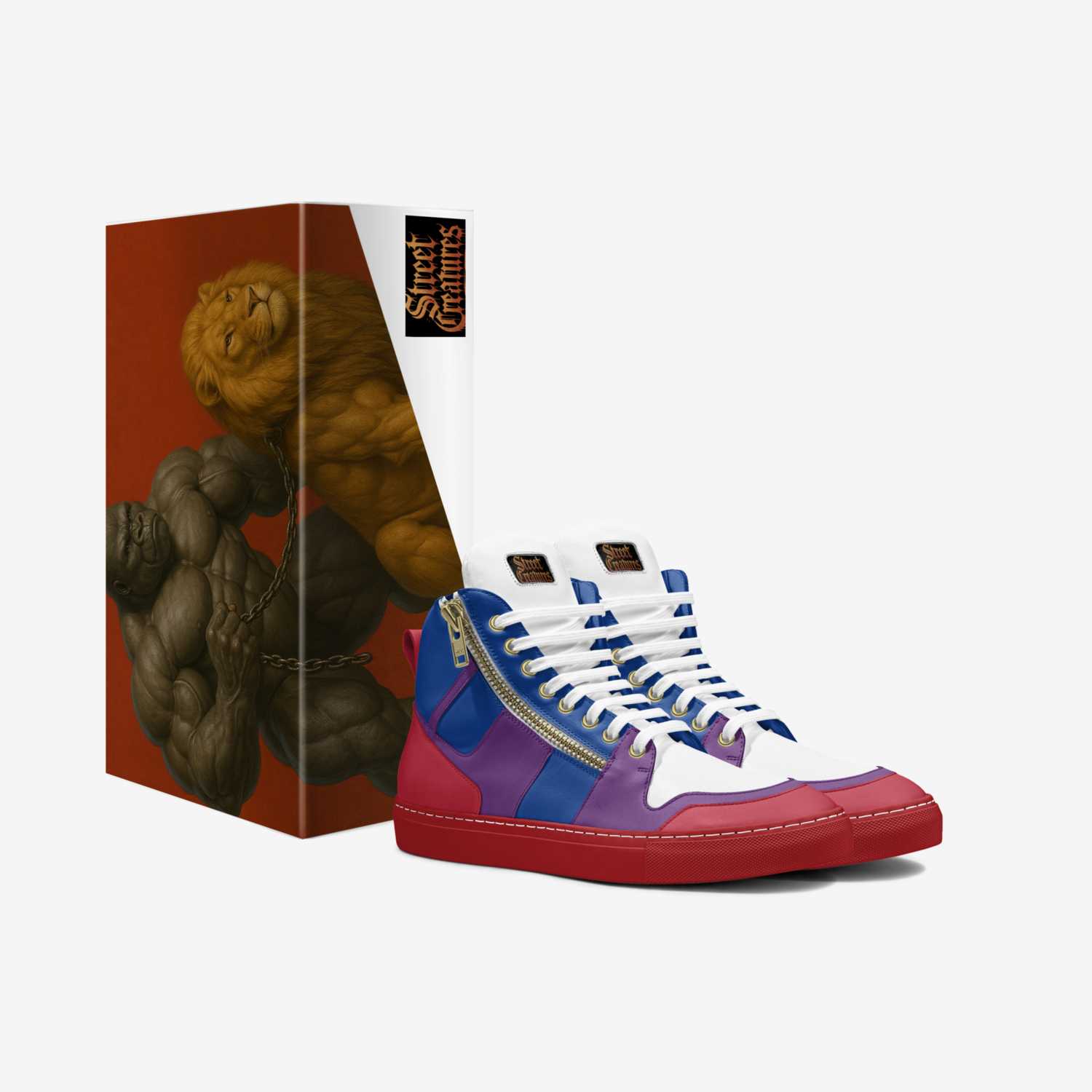Street creatures  custom made in Italy shoes by Michael Anthony Stringer | Box view