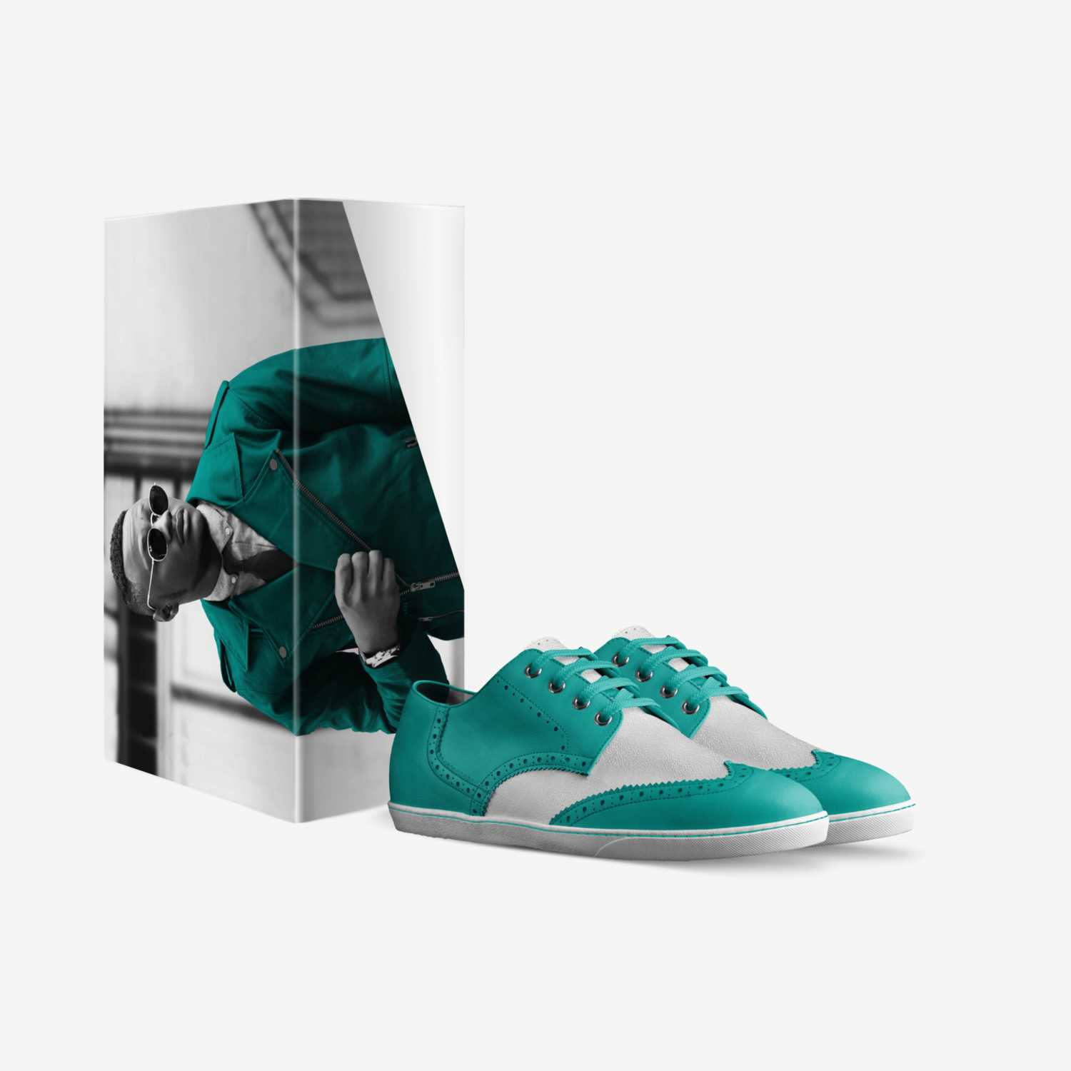 Gentlemanly custom made in Italy shoes by Terrence Degree | Box view