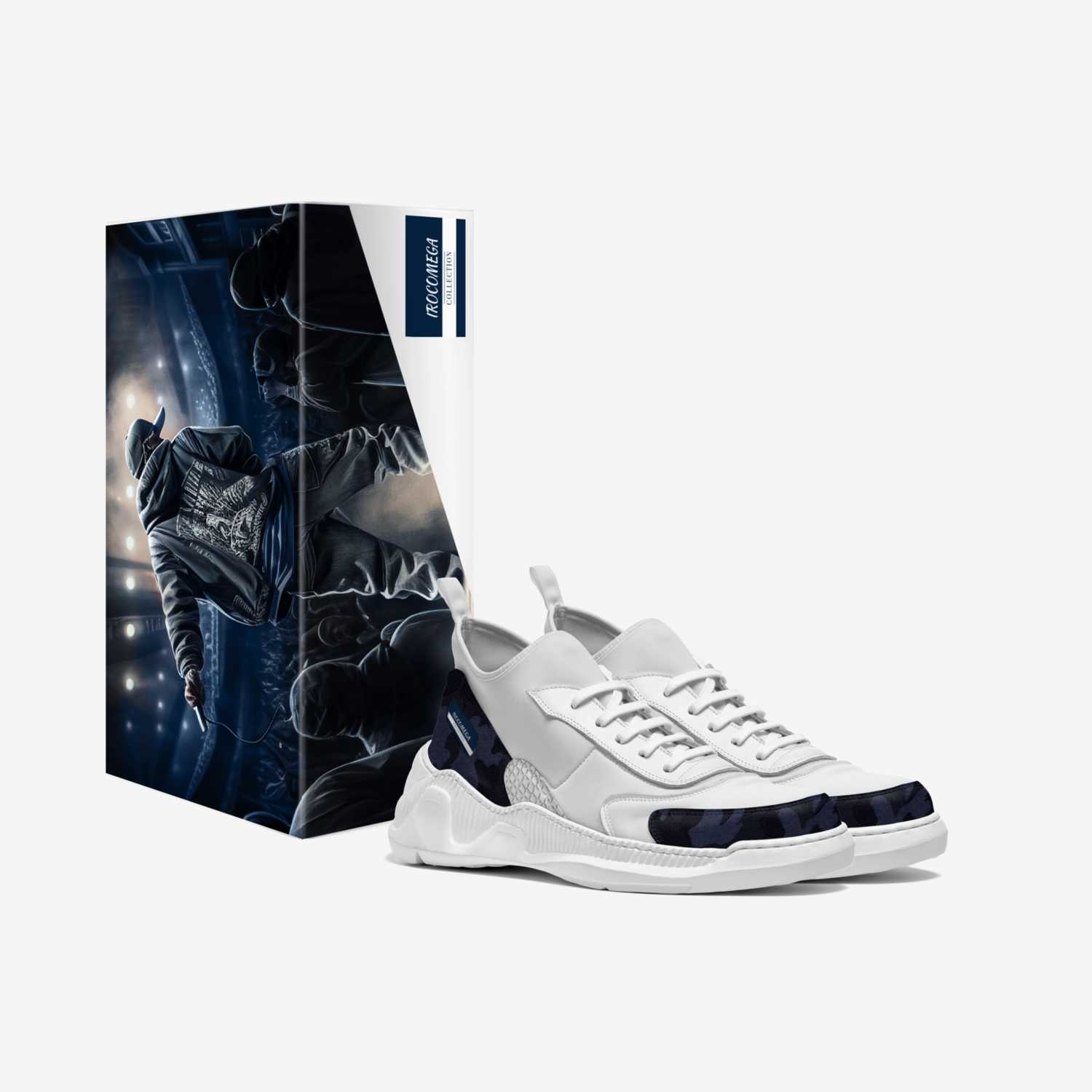 IROCOMEGA  custom made in Italy shoes by Jermaine League | Box view