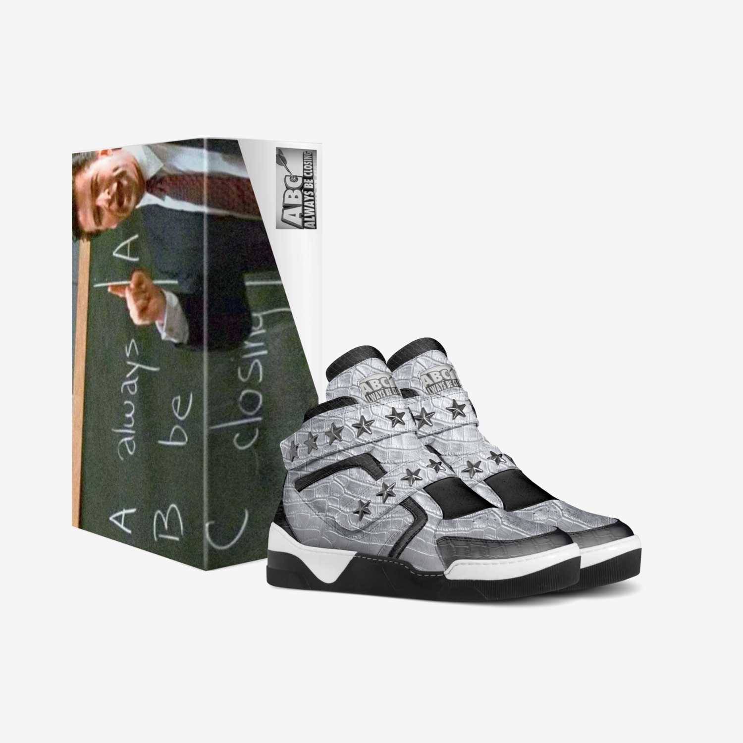 Always Be Closing custom made in Italy shoes by Tim Stapp | Box view