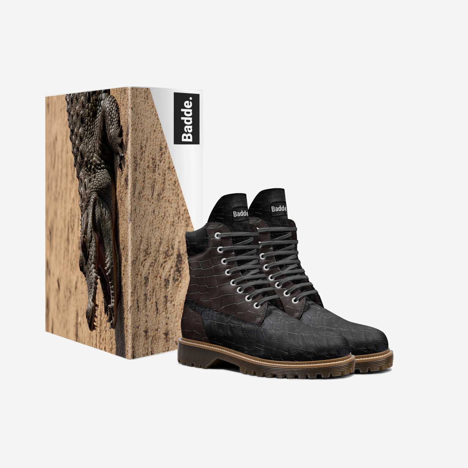 Badde. custom made in Italy shoes by Ronnie Smith | Box view