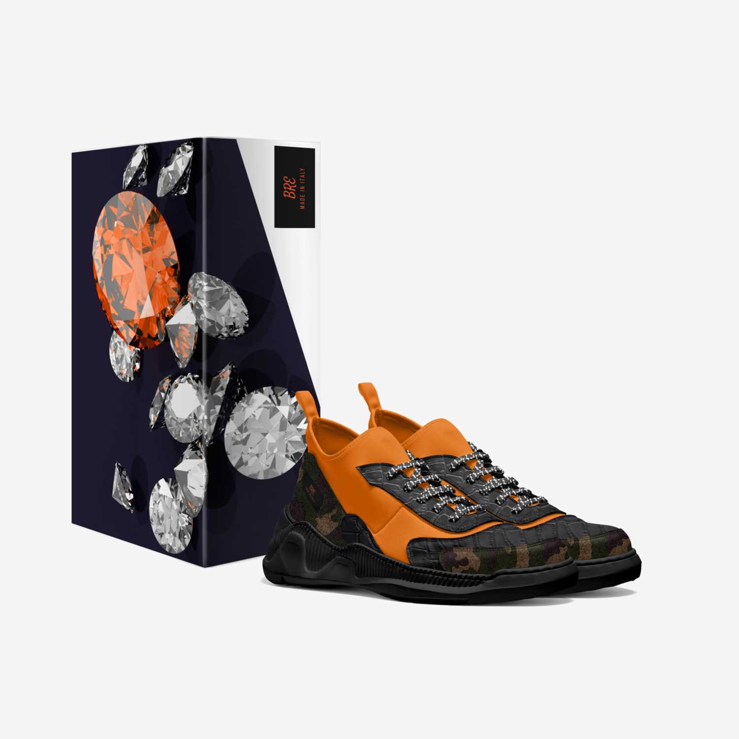 BankRollEmpire  custom made in Italy shoes by Jermaine League | Box view