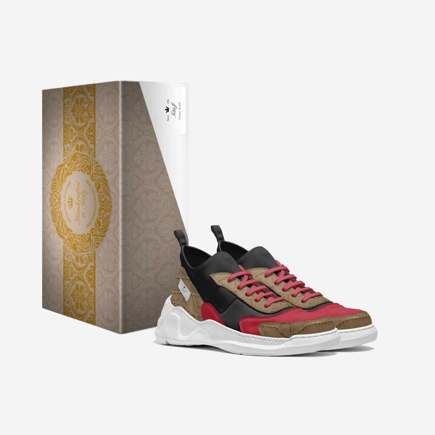 TetiaJ custom made in Italy shoes by Dr. Letitia Scott Jackson | Box view