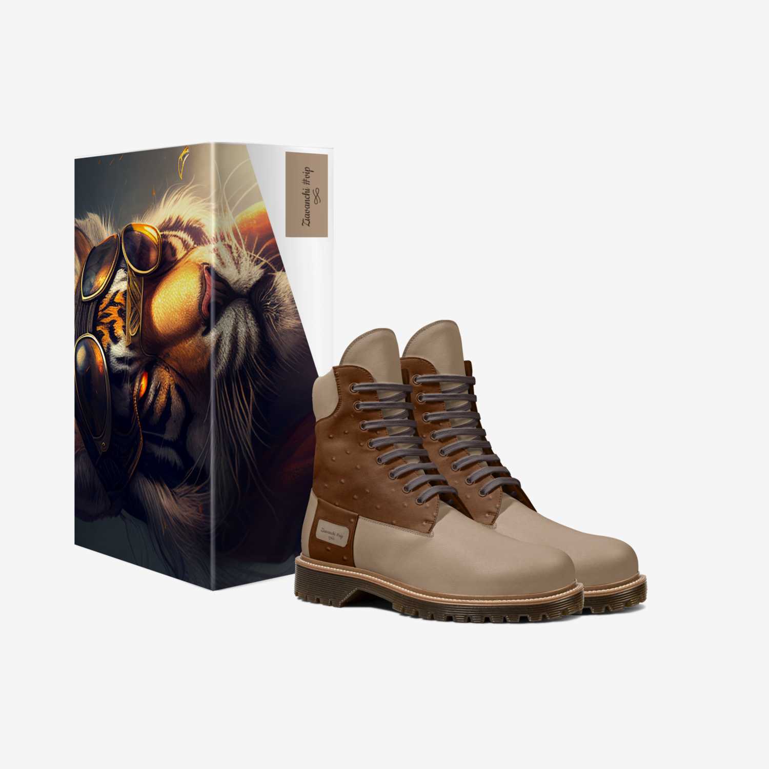 Ziavanchi #vip  custom made in Italy shoes by Shaundrea And Bobby Howell | Box view
