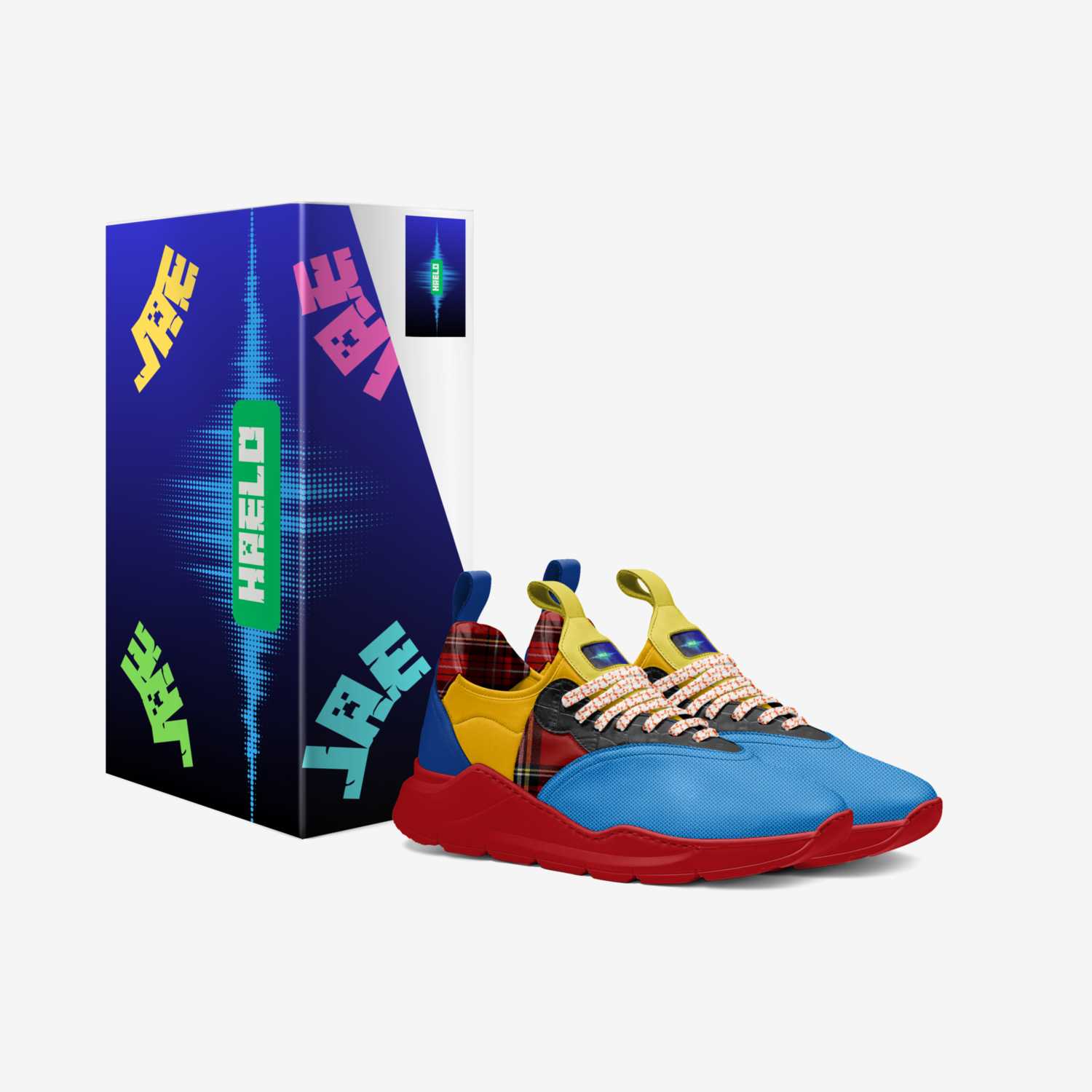 Haelo's custom made in Italy shoes by Anthony-jae Gonzalez | Box view