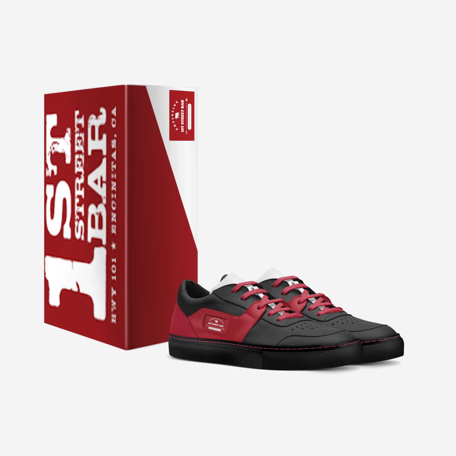 1st. Street Bar custom made in Italy shoes by Thomas Aviles | Box view