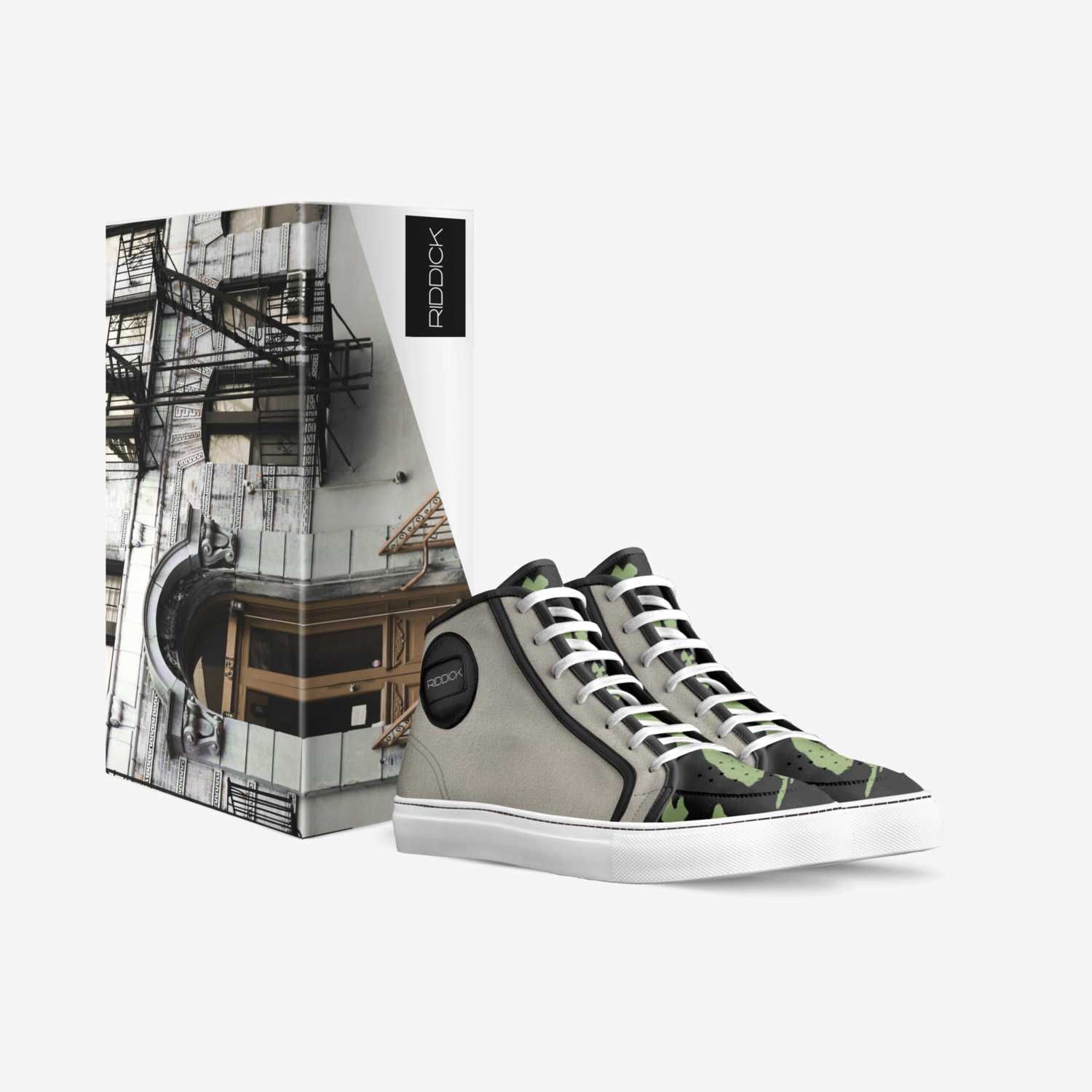Sidewalk 2.0 custom made in Italy shoes by Haden Riddick | Box view