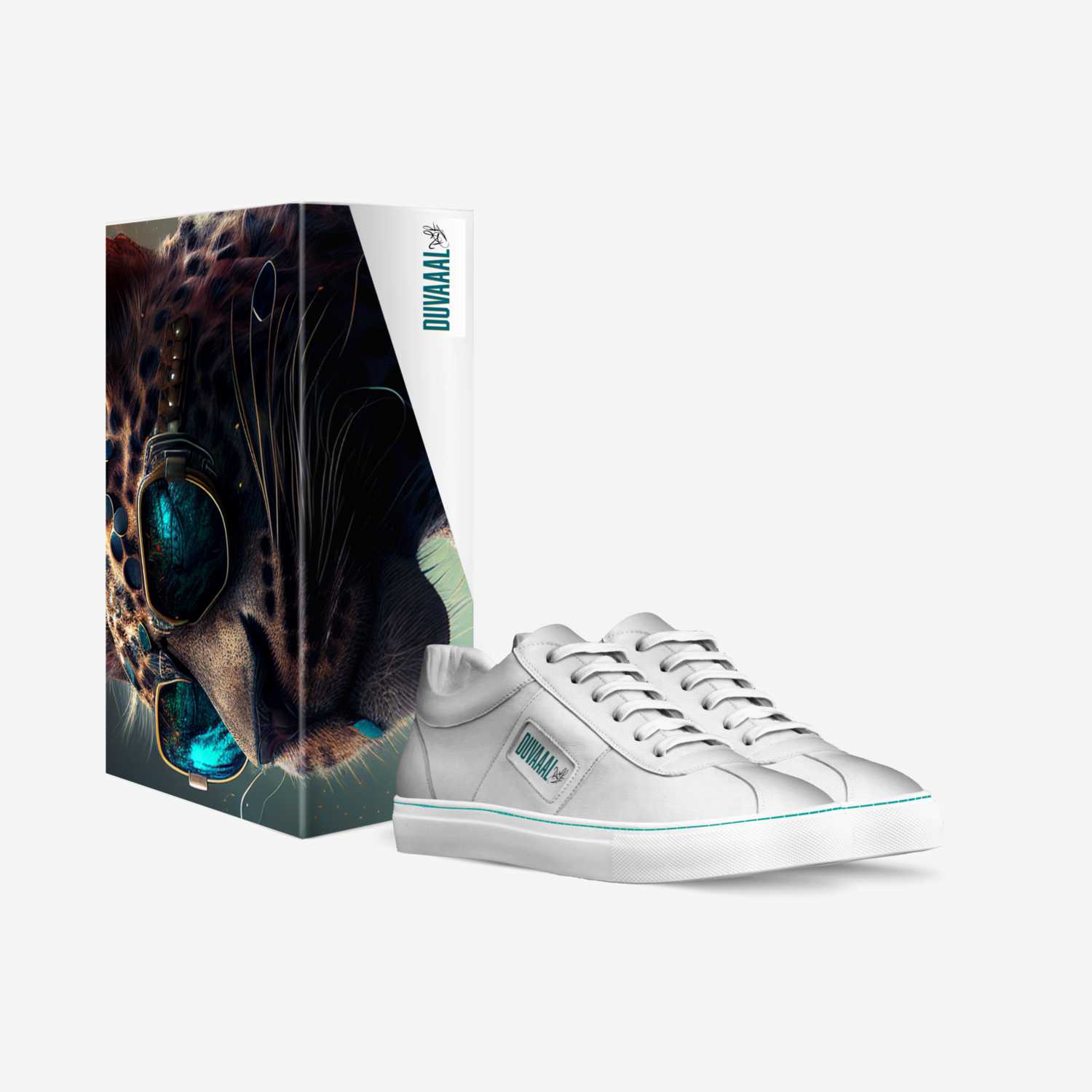 DLR-WHITE custom made in Italy shoes by David Robinson | Box view