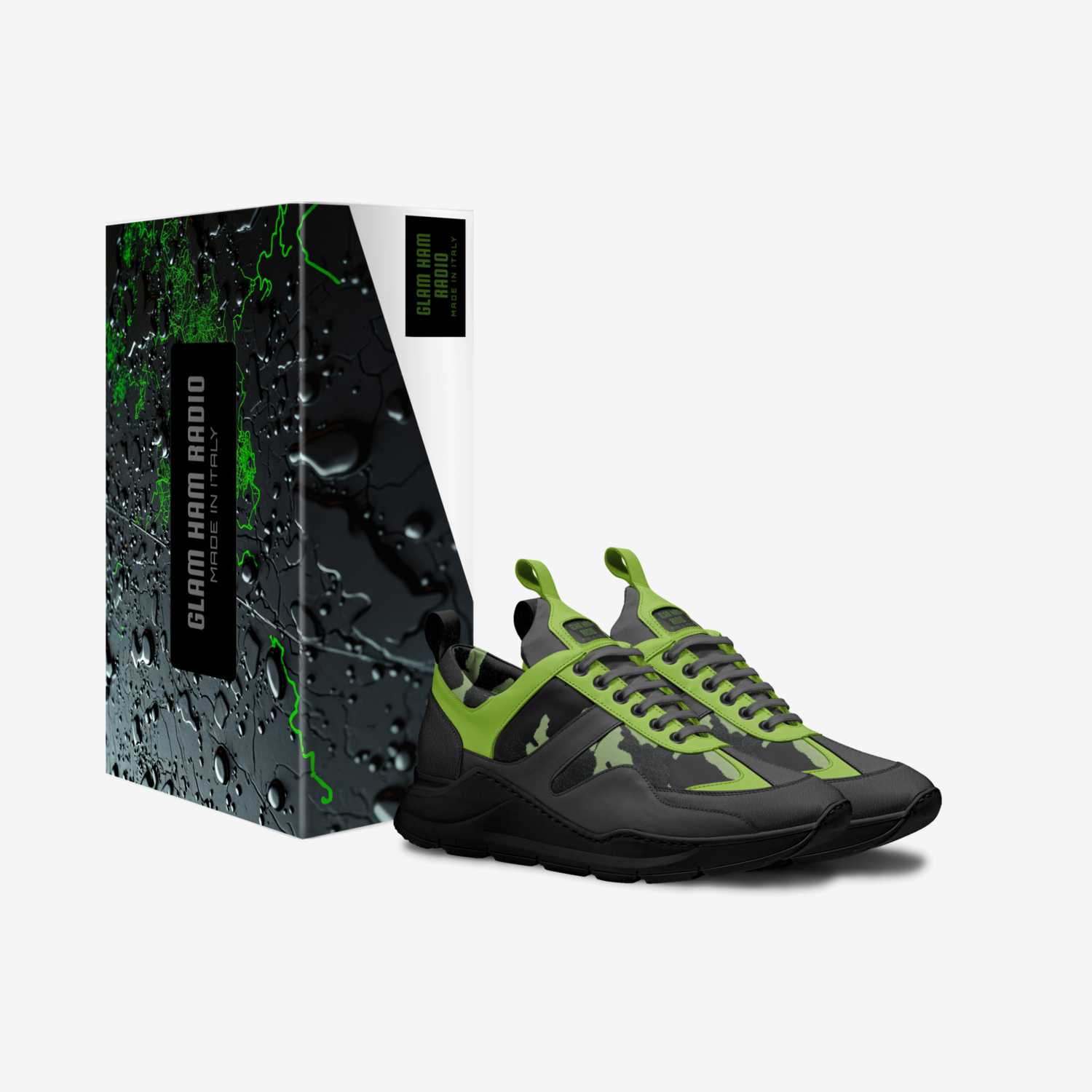 SPECIAL OPS custom made in Italy shoes by Natalie Gray | Box view