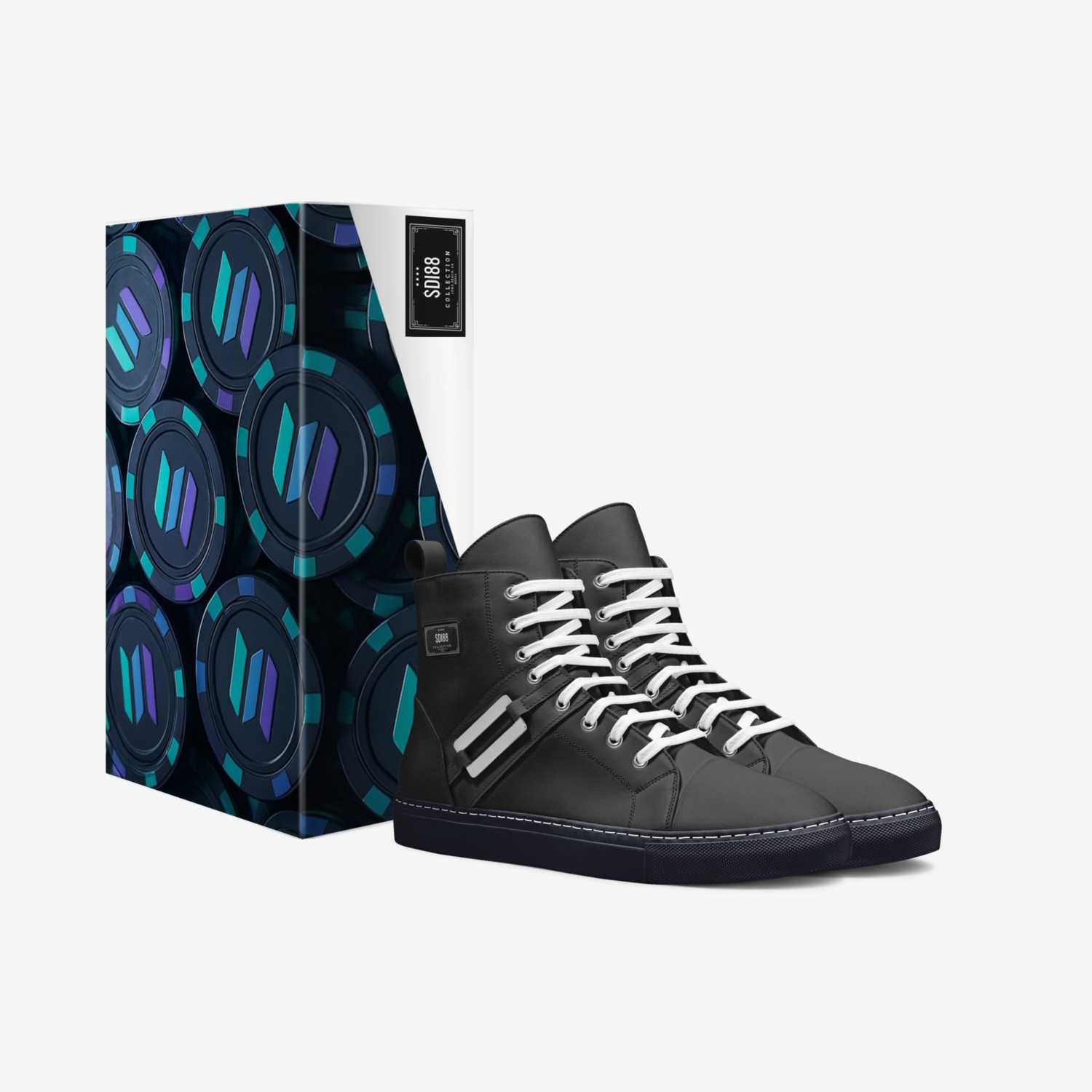 $DI88 custom made in Italy shoes by Jabaar Allison | Box view