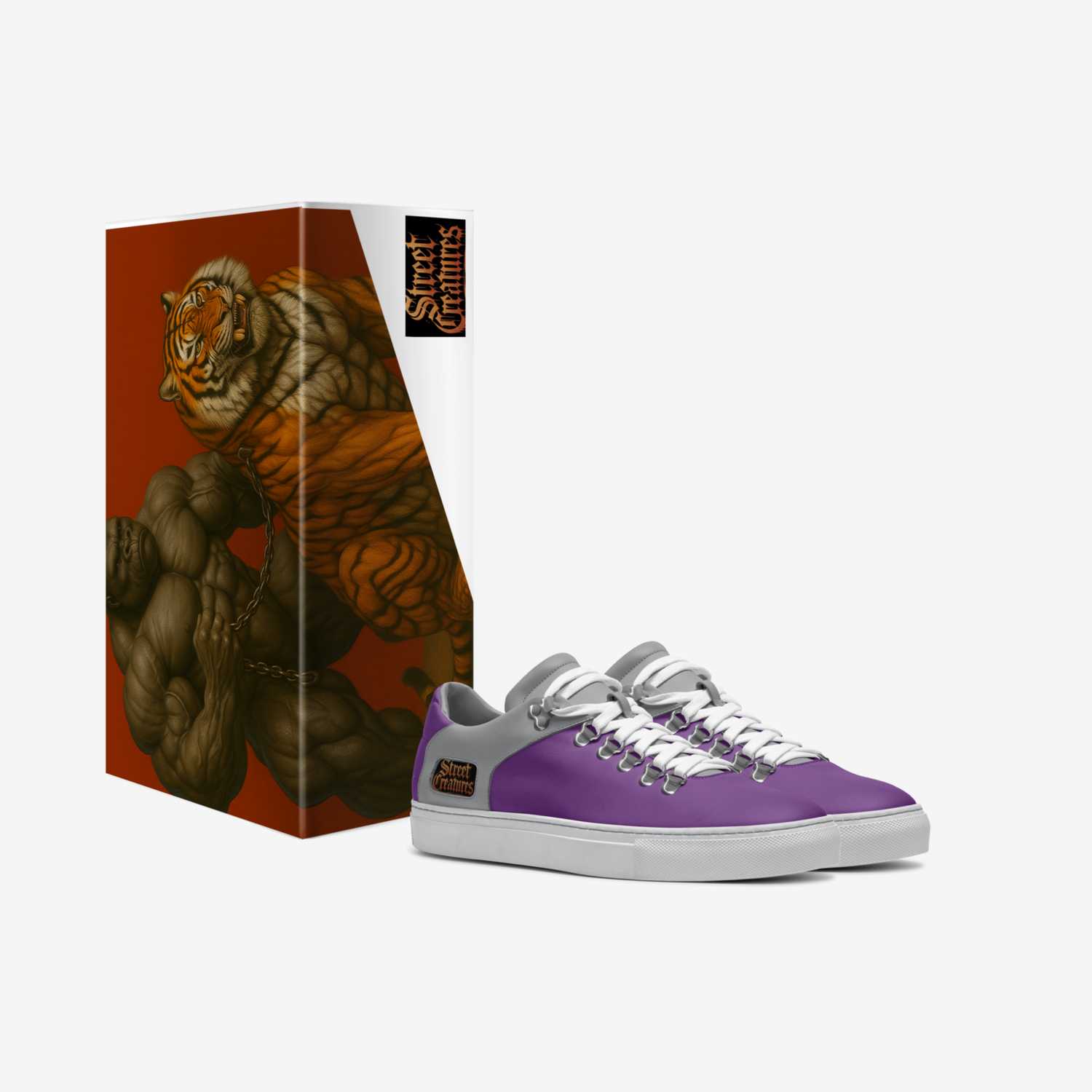 Street creatures  custom made in Italy shoes by Michael Anthony Stringer | Box view