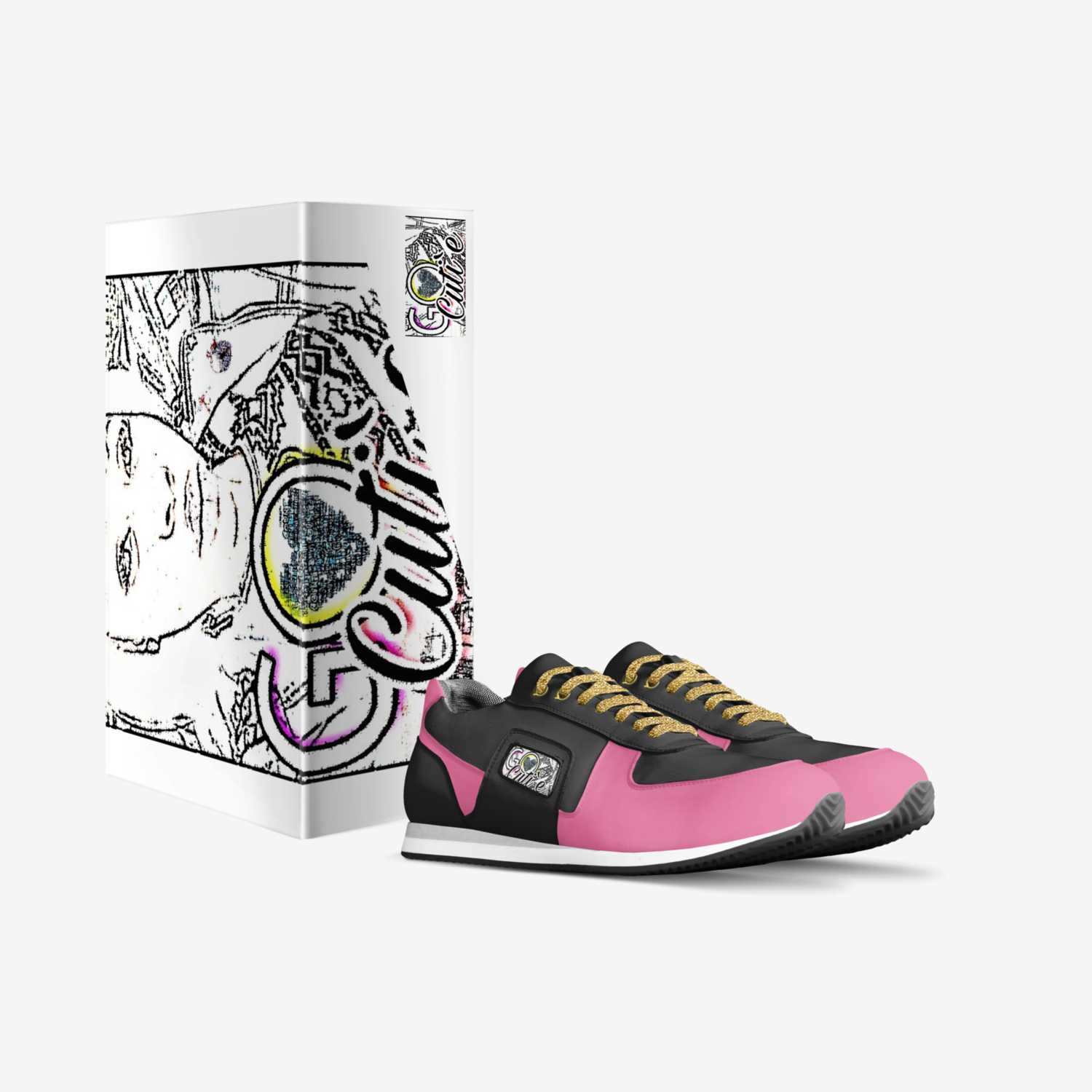 Go Cuti'e Runz custom made in Italy shoes by Jamar Fludd | Box view