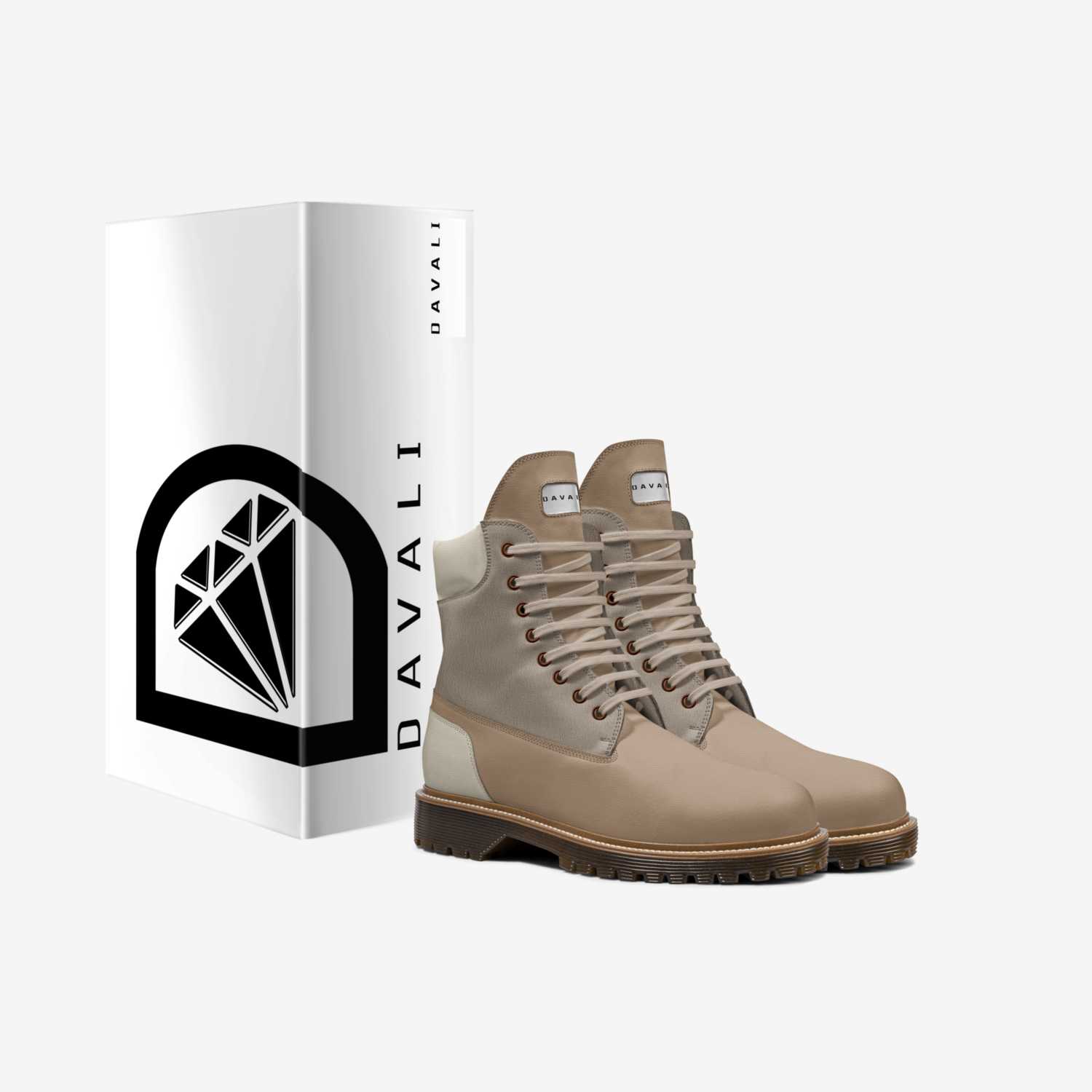DAVALI custom made in Italy shoes by Tekala Williams | Box view