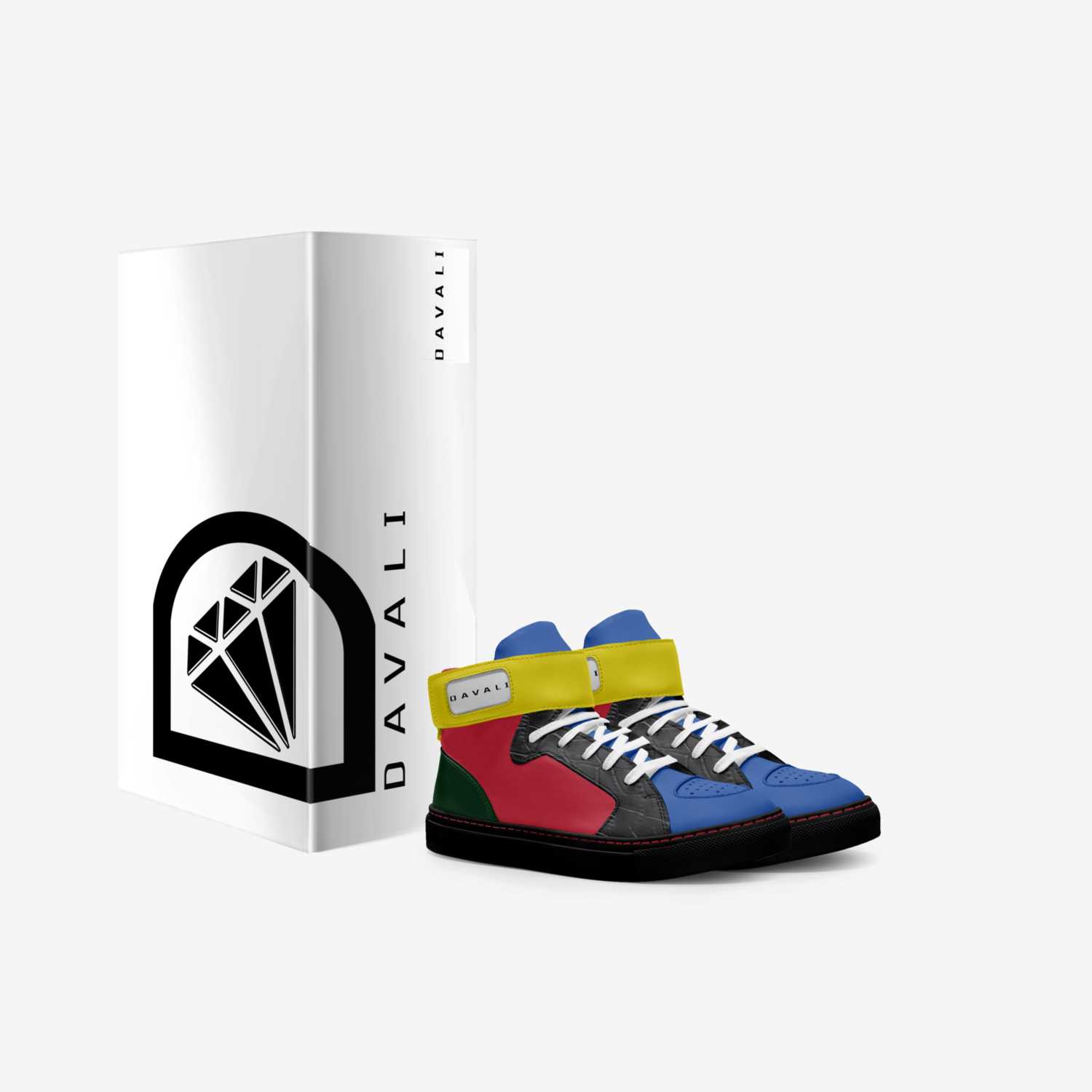 DAVALI custom made in Italy shoes by Tekala Williams | Box view