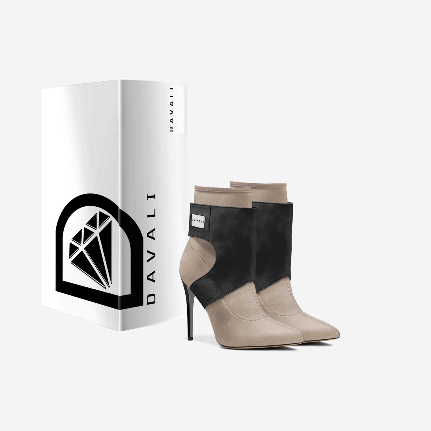 DAVALI custom made in Italy shoes by Tekala Williams | Box view