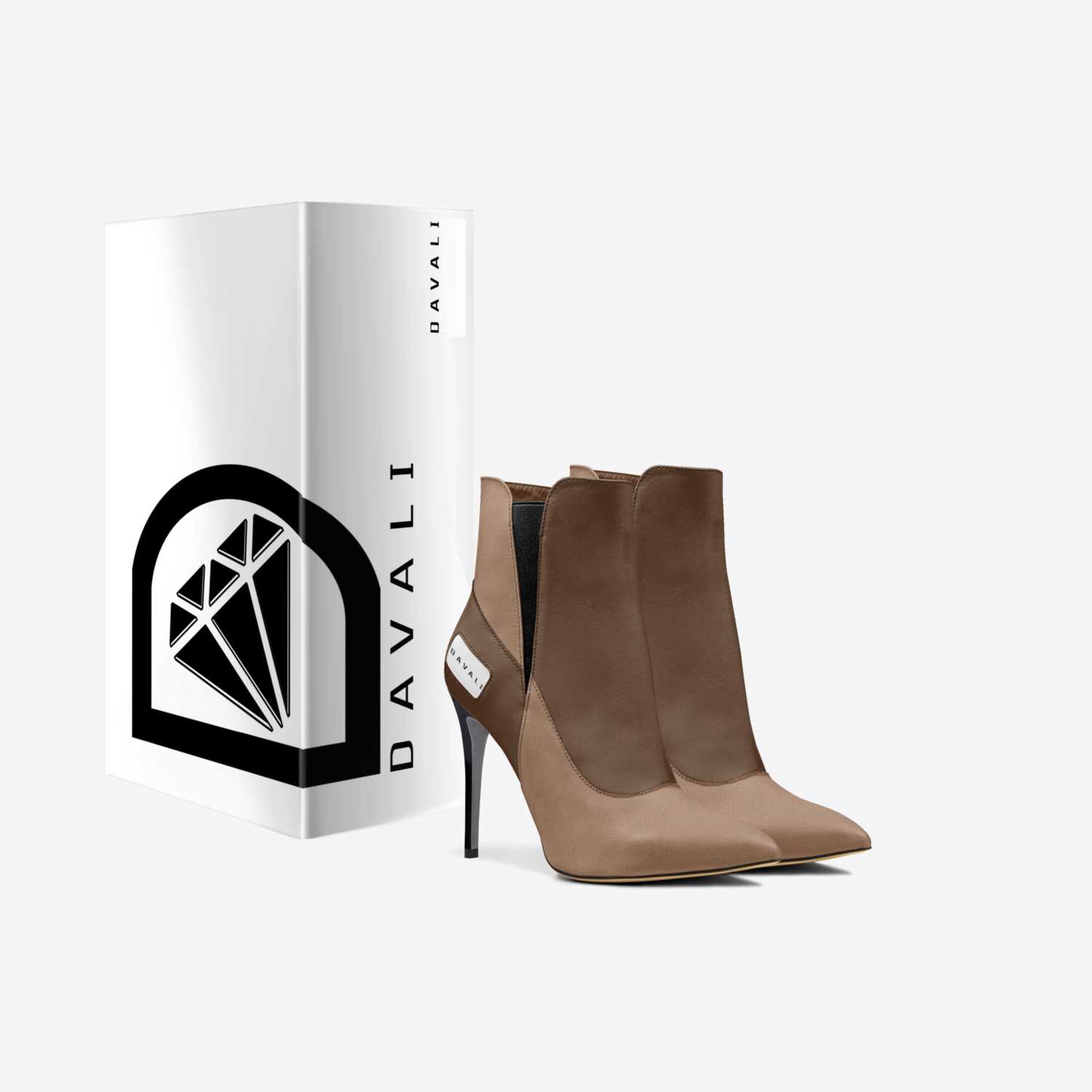 DAVALI custom made in Italy shoes by Tekala Williams | Box view