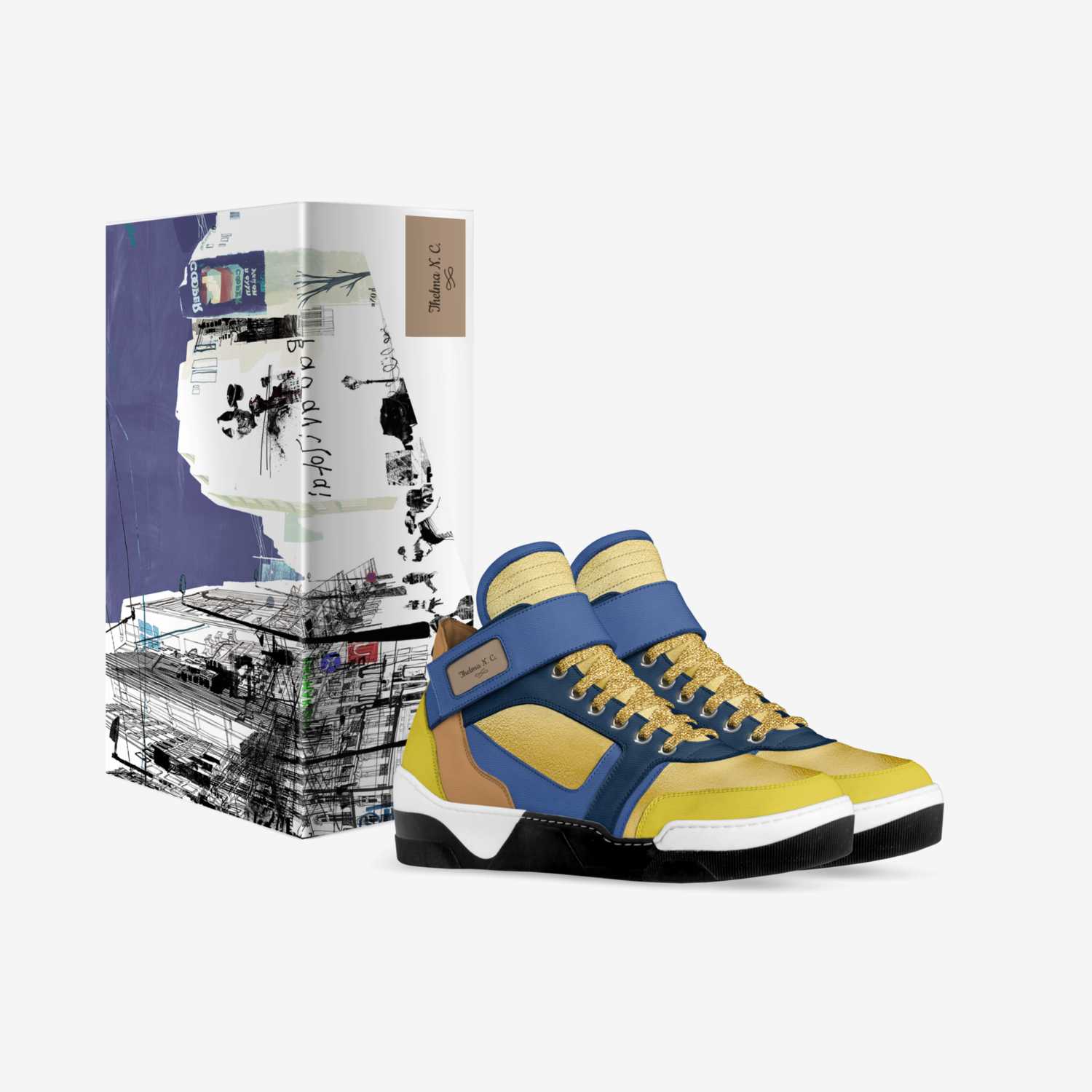 Thelma N. C. custom made in Italy shoes by Thelma Cunningham | Box view