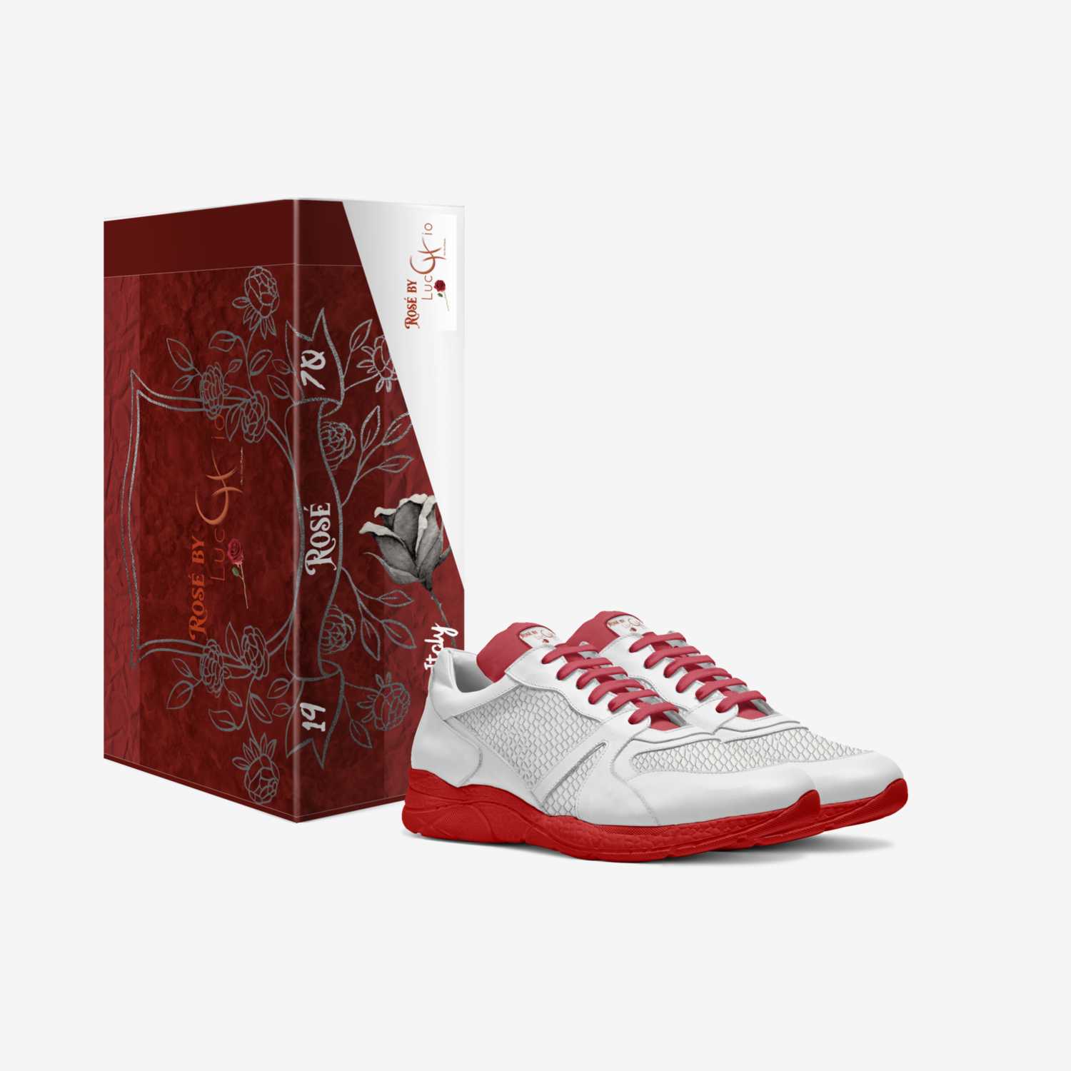 Rosé by Lucchio custom made in Italy shoes by Chris Hurst | Box view