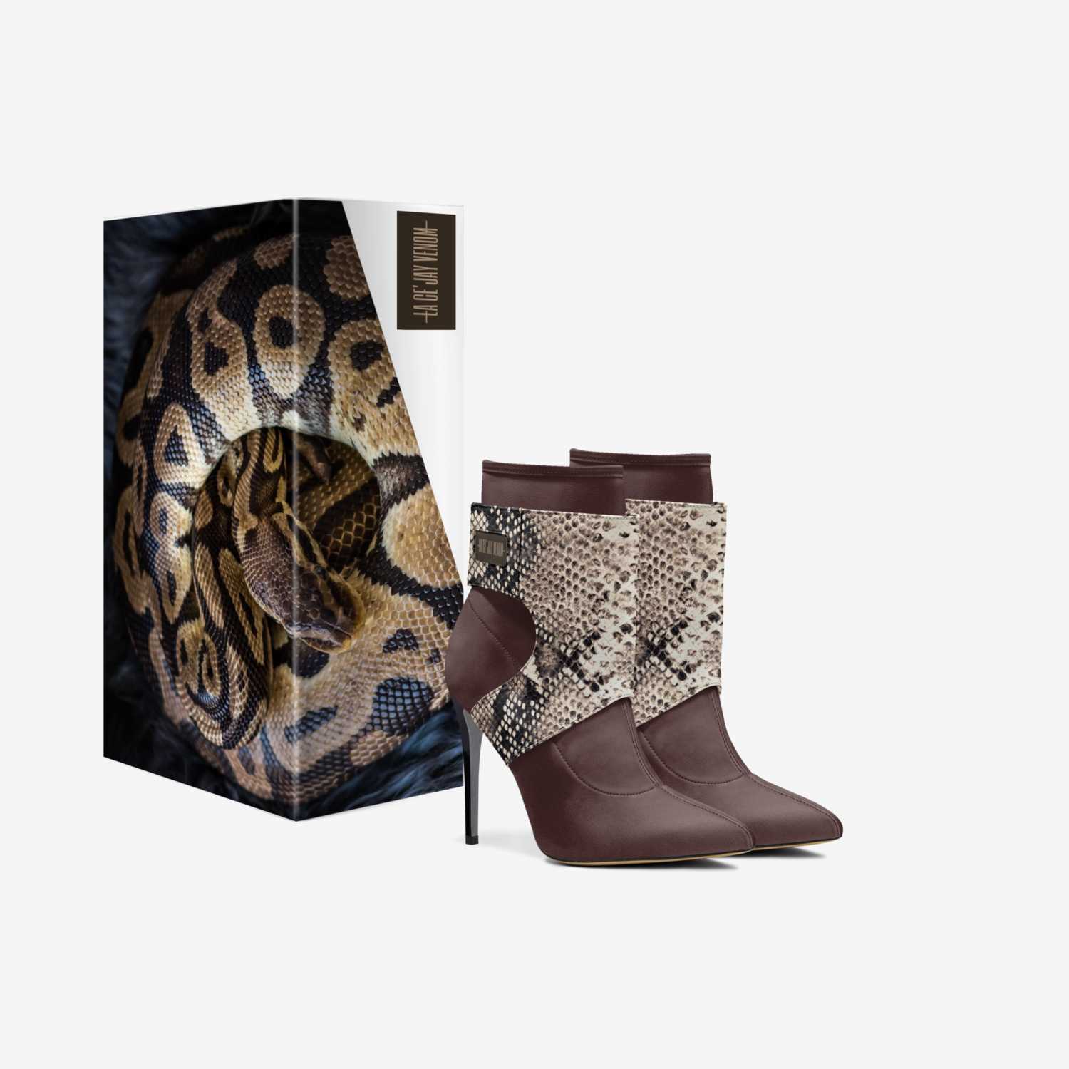 La Ce'Jay Venom custom made in Italy shoes by Lashawna Johnson | Box view