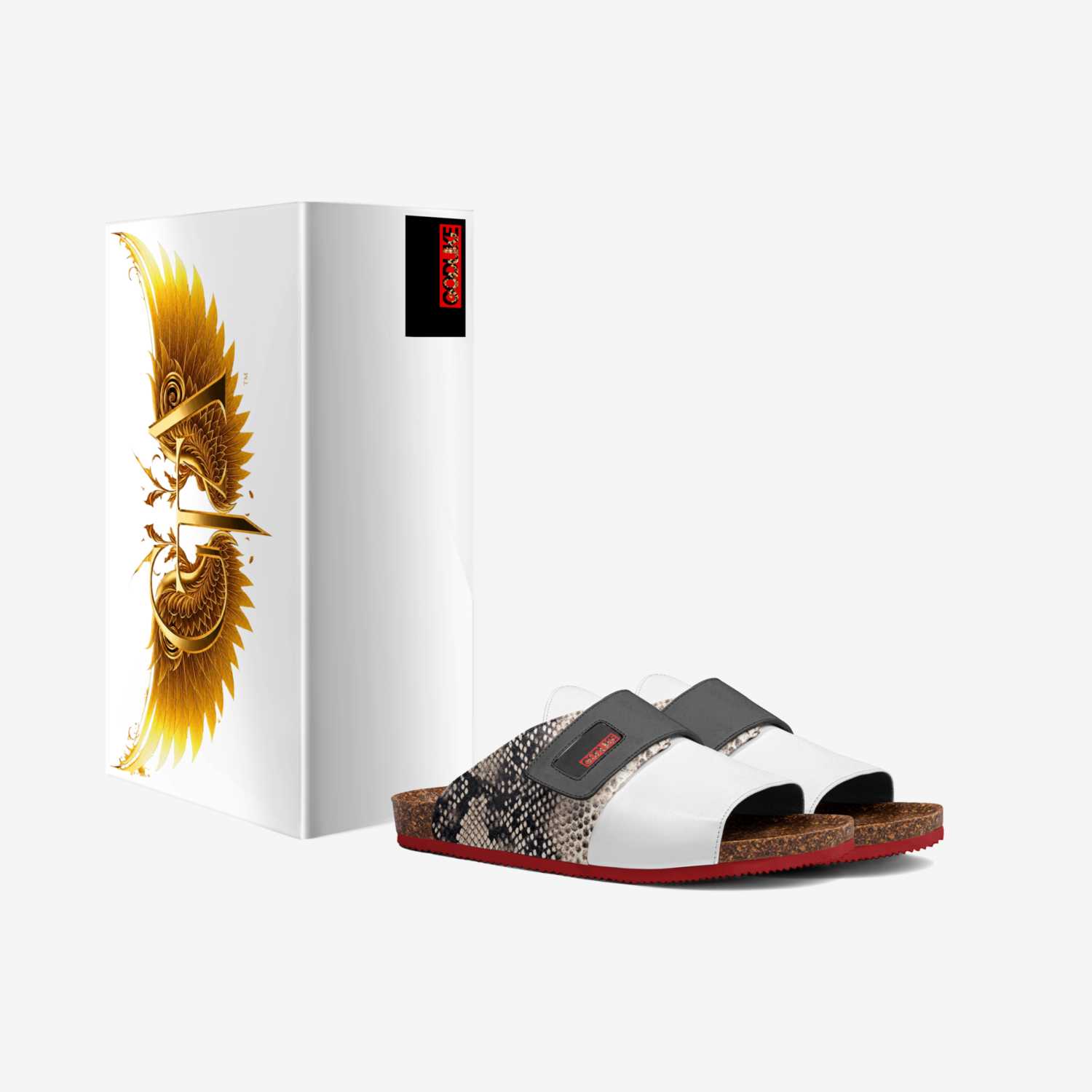 GODLIKE GAME custom made in Italy shoes by Erych Elliott | Box view