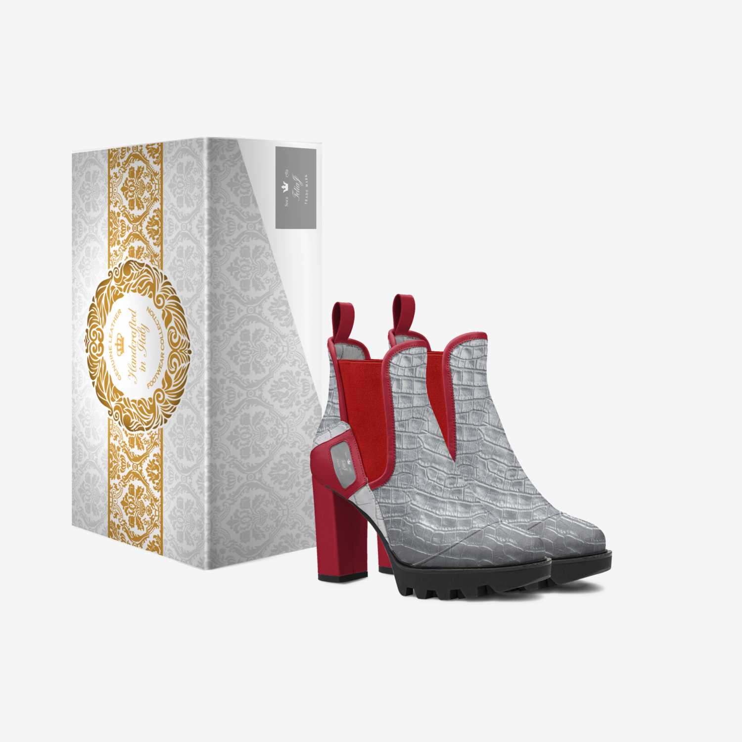 TetiaJ custom made in Italy shoes by Dr. Letitia Scott Jackson | Box view