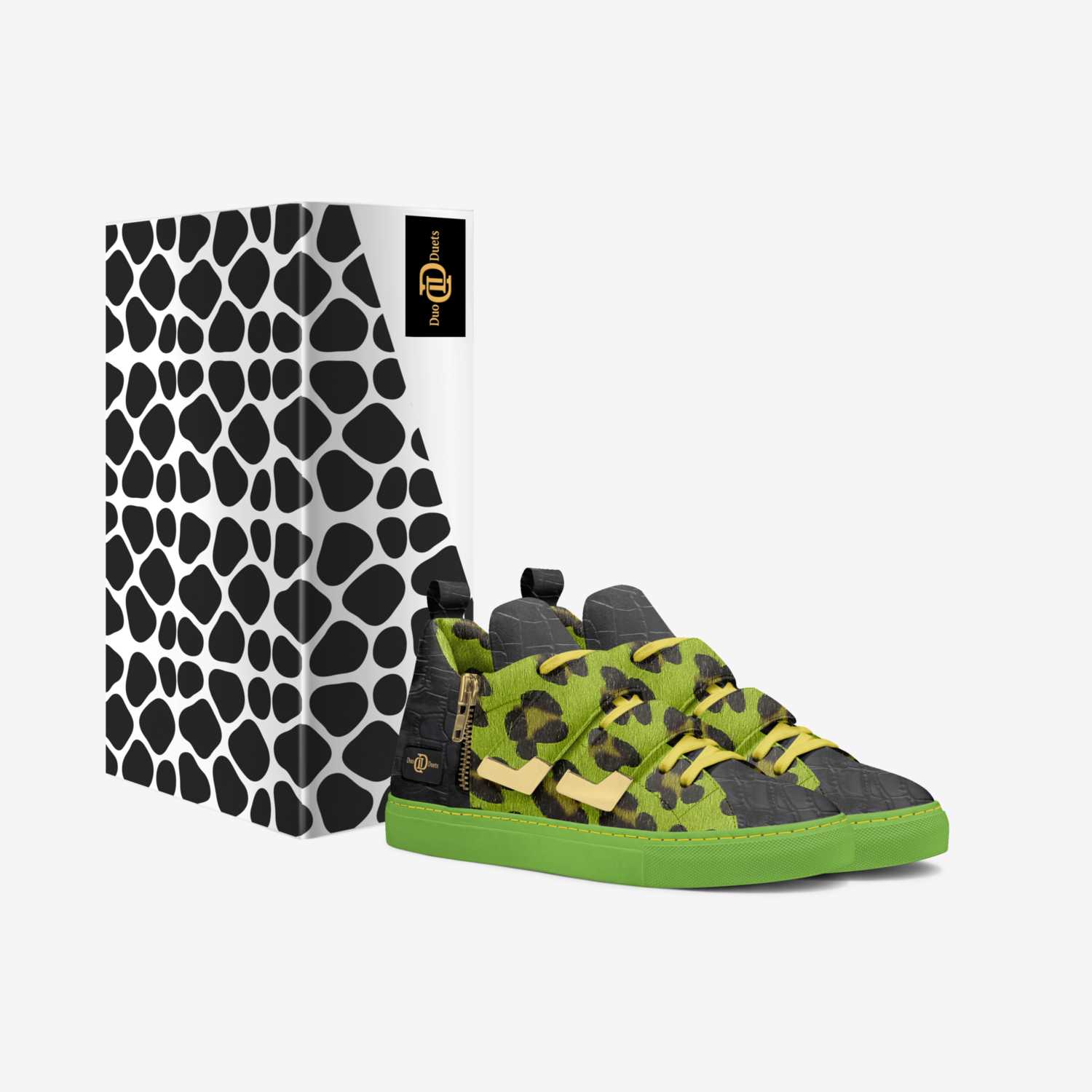 The Duet Hide custom made in Italy shoes by Jhenna Aldonza | Box view