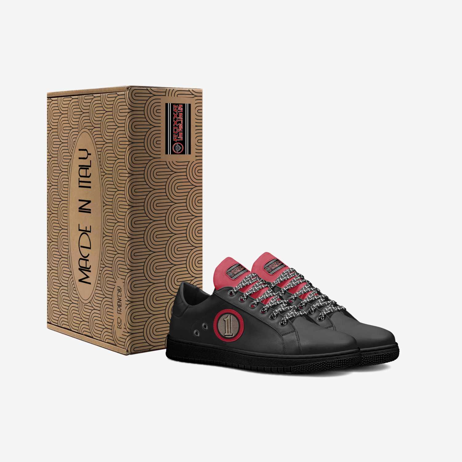 HotRod custom made in Italy shoes by Jeffrey Fisher | Box view