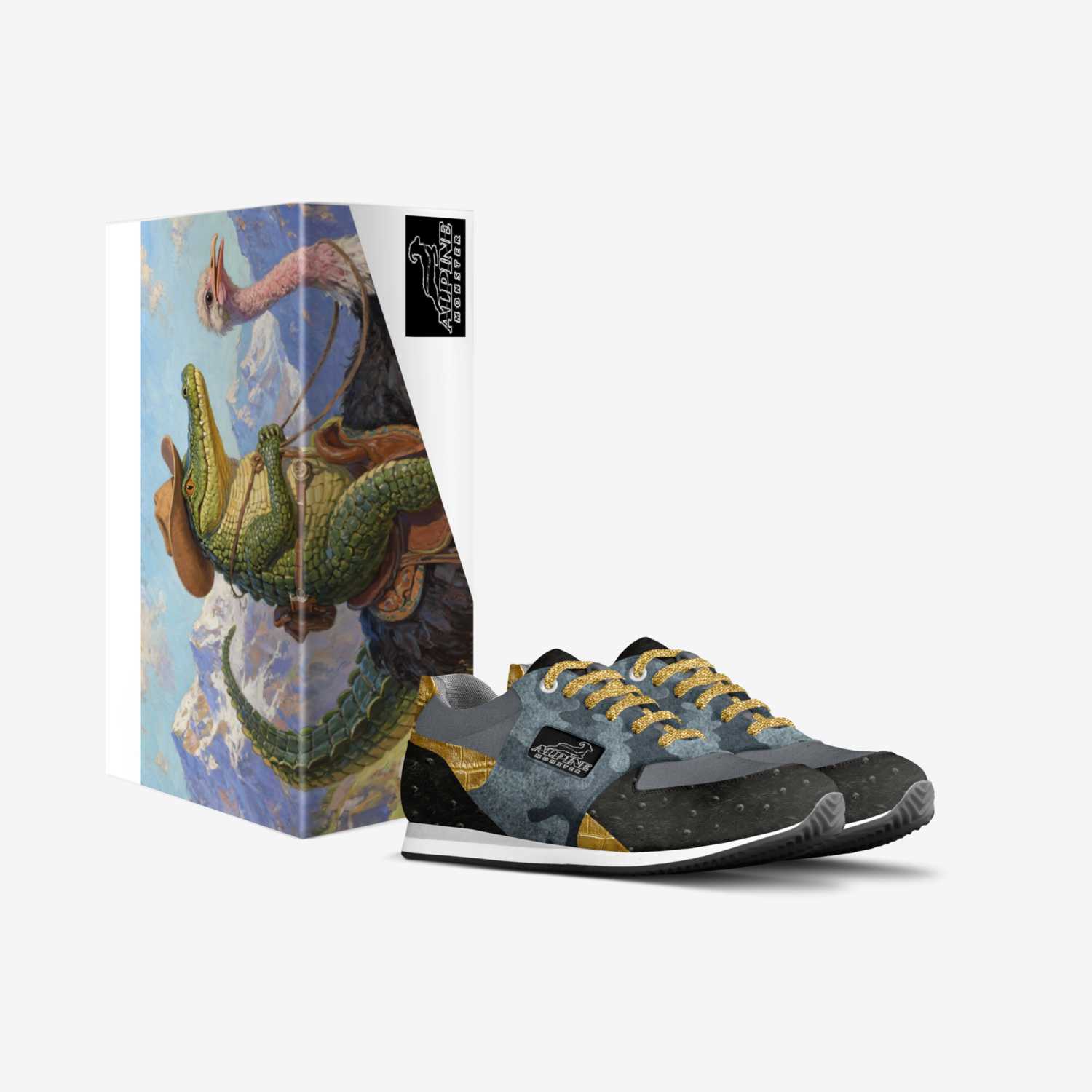 Ashbury One custom made in Italy shoes by Rollins Ashbury | Box view