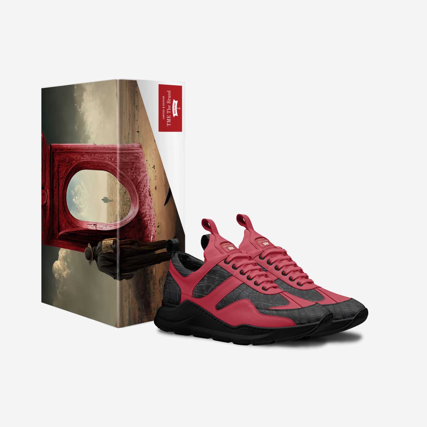 TME The Brand custom made in Italy shoes by Willis Wright | Box view