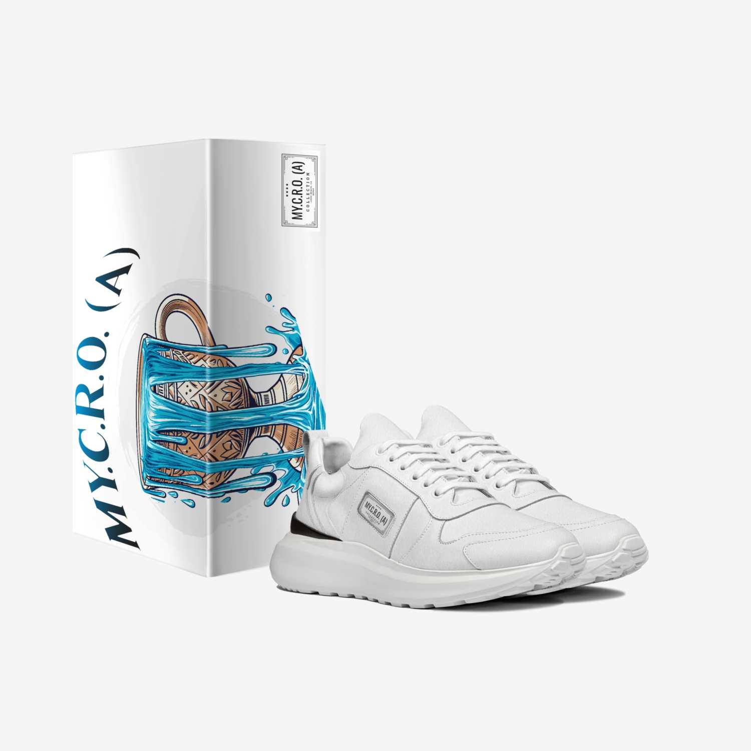 MY.C.R.O. (A) custom made in Italy shoes by Darius Curney | Box view