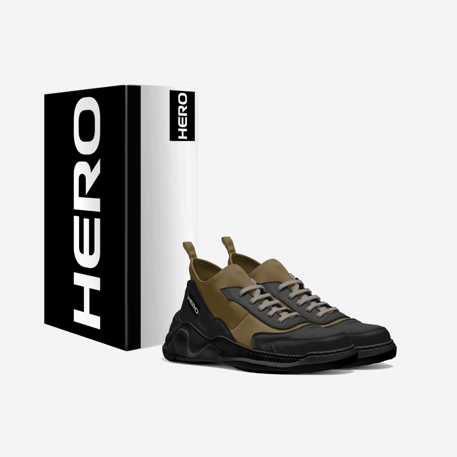 Night Hawk custom made in Italy shoes by Alexander Mathai | Box view
