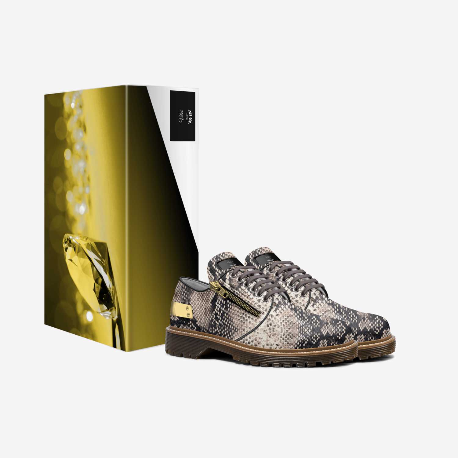 Vitoi custom made in Italy shoes by David Veto | Box view