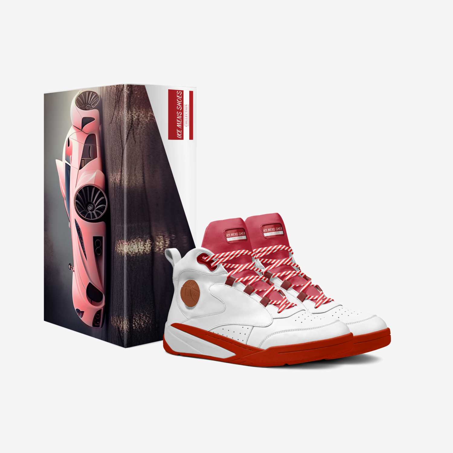 IKE MENS SHOES custom made in Italy shoes by Isaac A Mensah | Box view