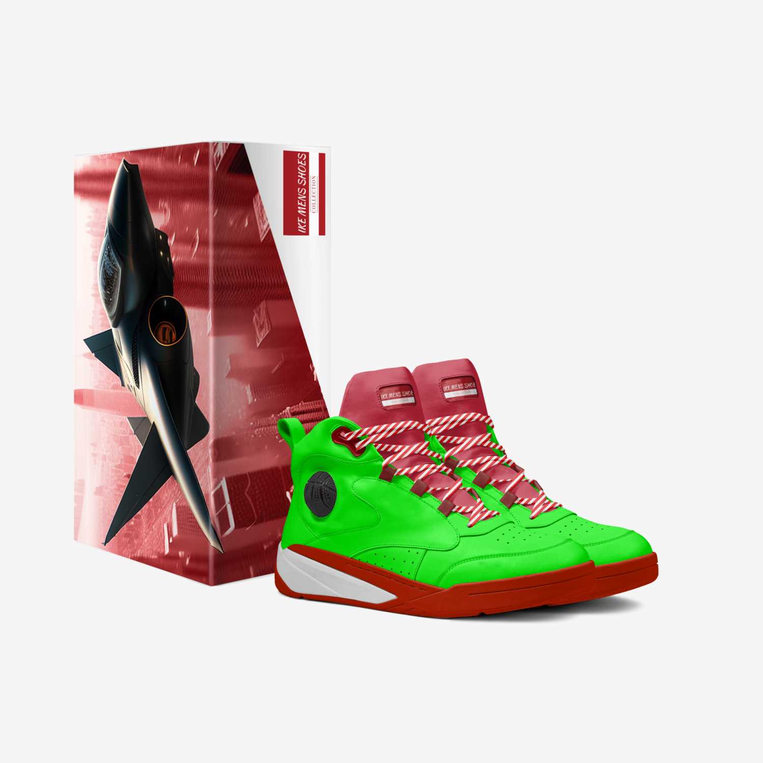IKE MENS SHOES custom made in Italy shoes by Isaac A Mensah | Box view