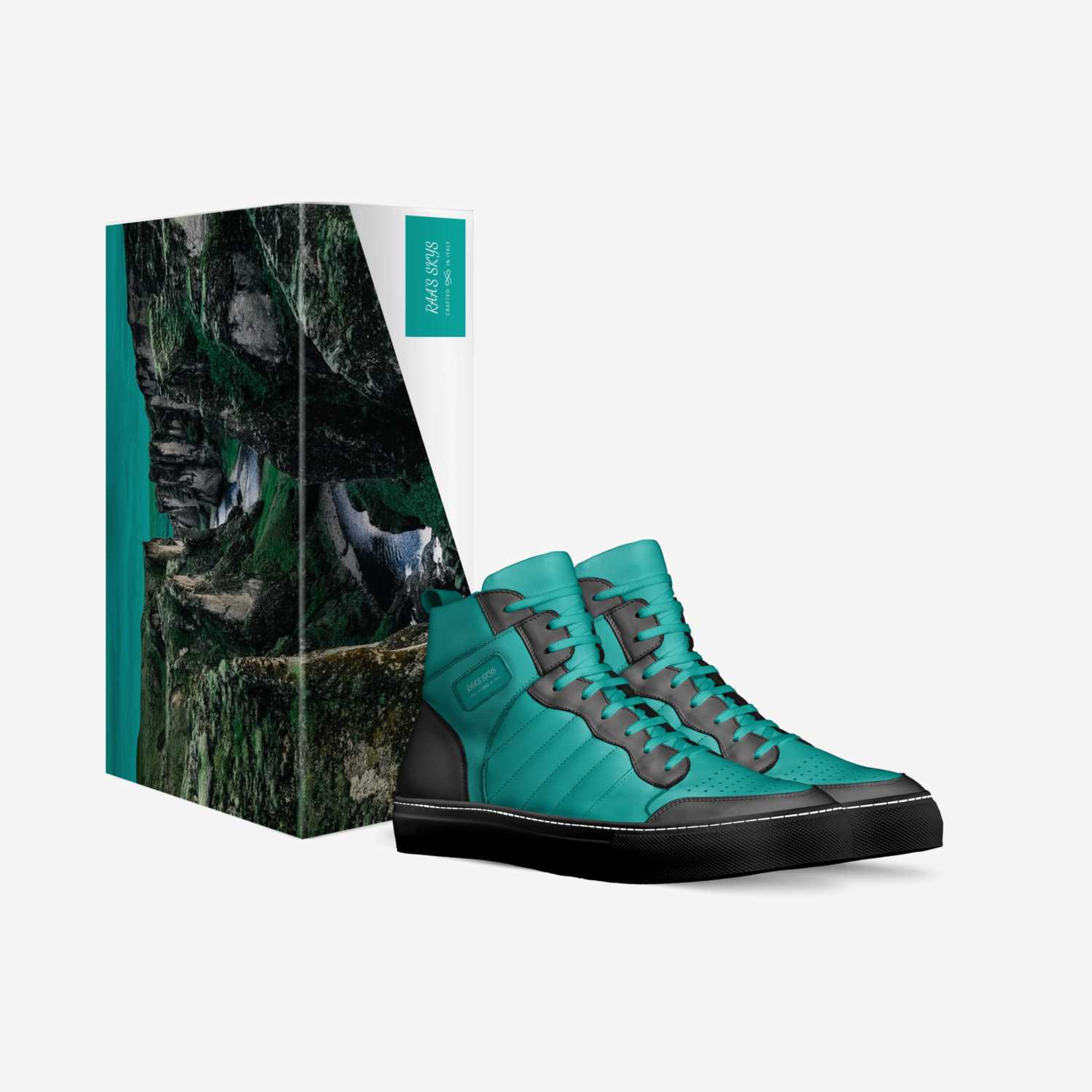 RAA'S SKYS custom made in Italy shoes by Raymond Williams | Box view