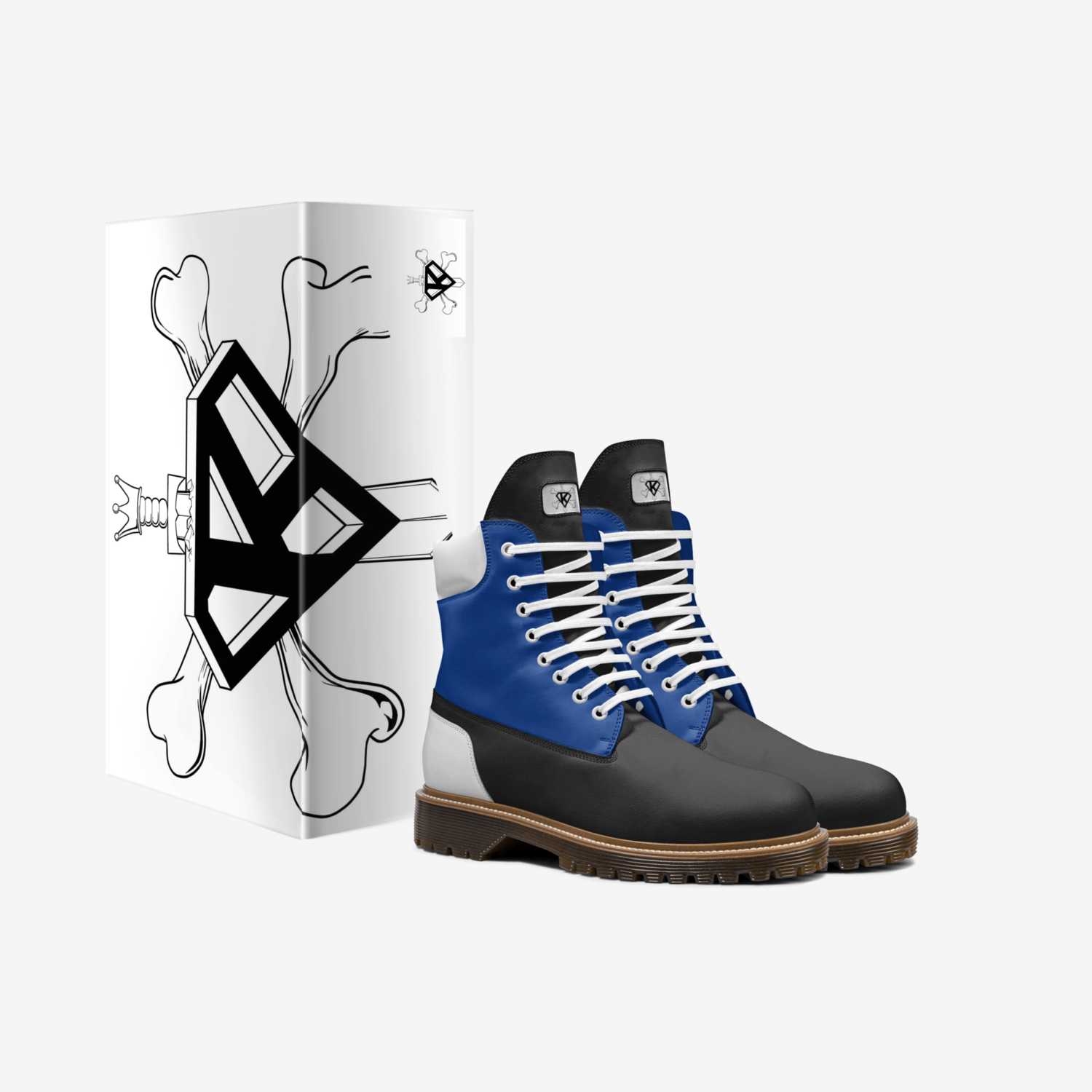 Kaz Blooz custom made in Italy shoes by Kazper Bonez | Box view