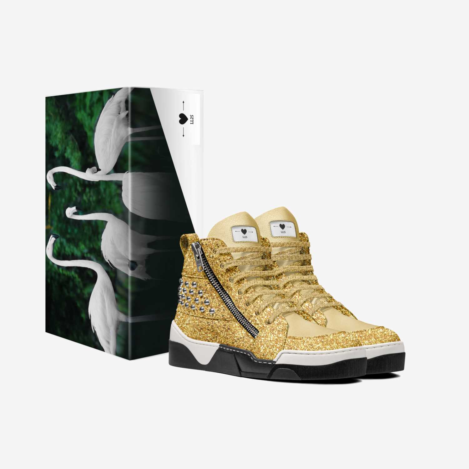 LL25 custom made in Italy shoes by Cortney Valle | Box view