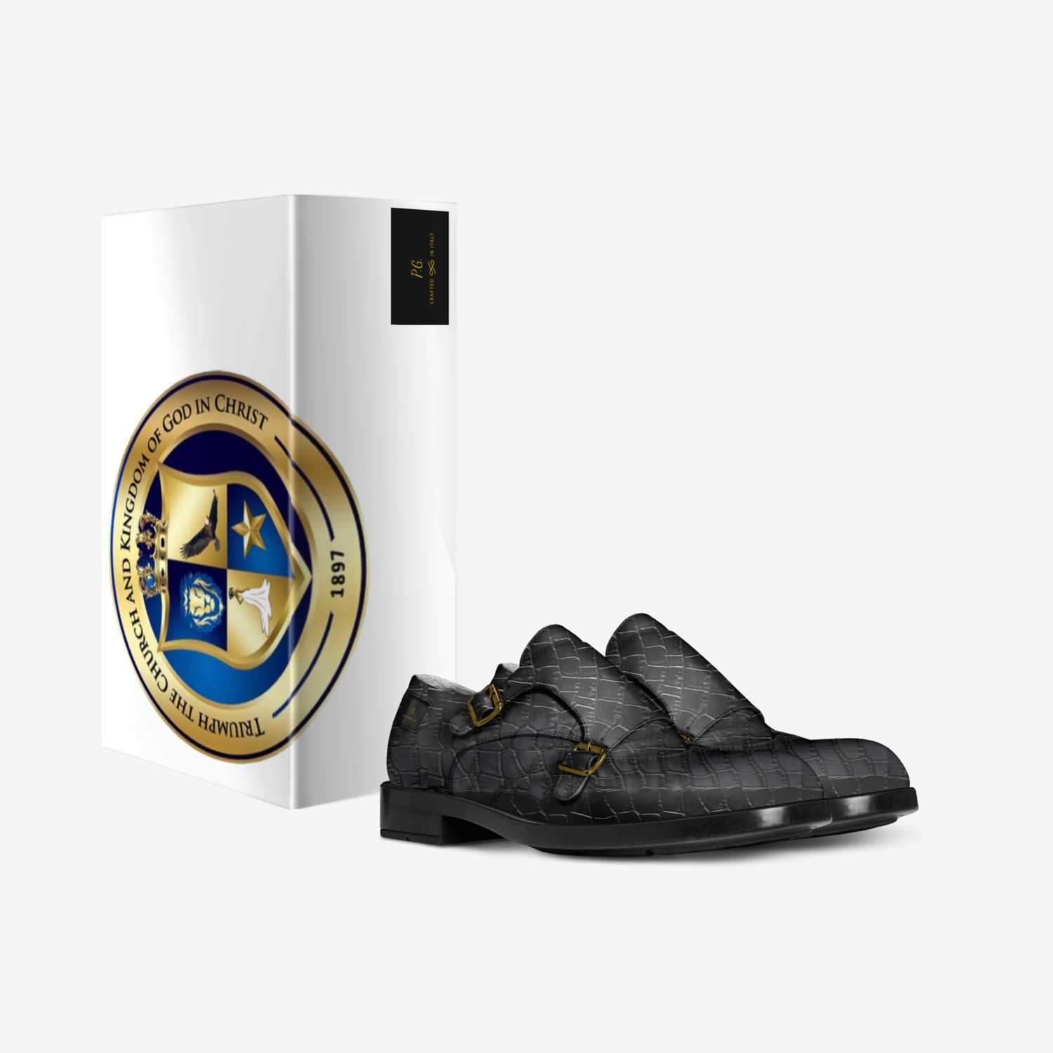 P.G. custom made in Italy shoes by Markyse Holmes | Box view