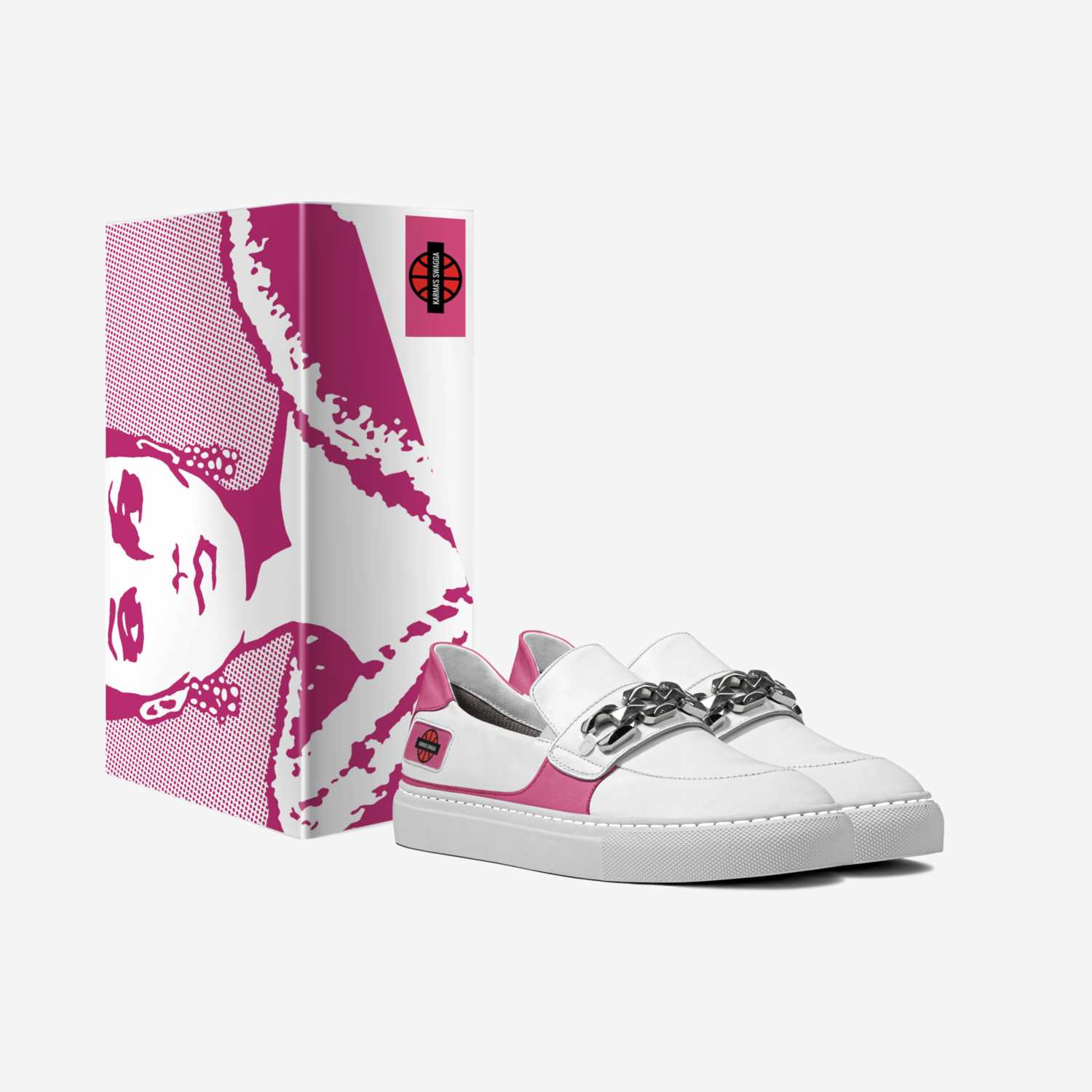 Karma's Swagga  custom made in Italy shoes by Daywonee Benjamin | Box view