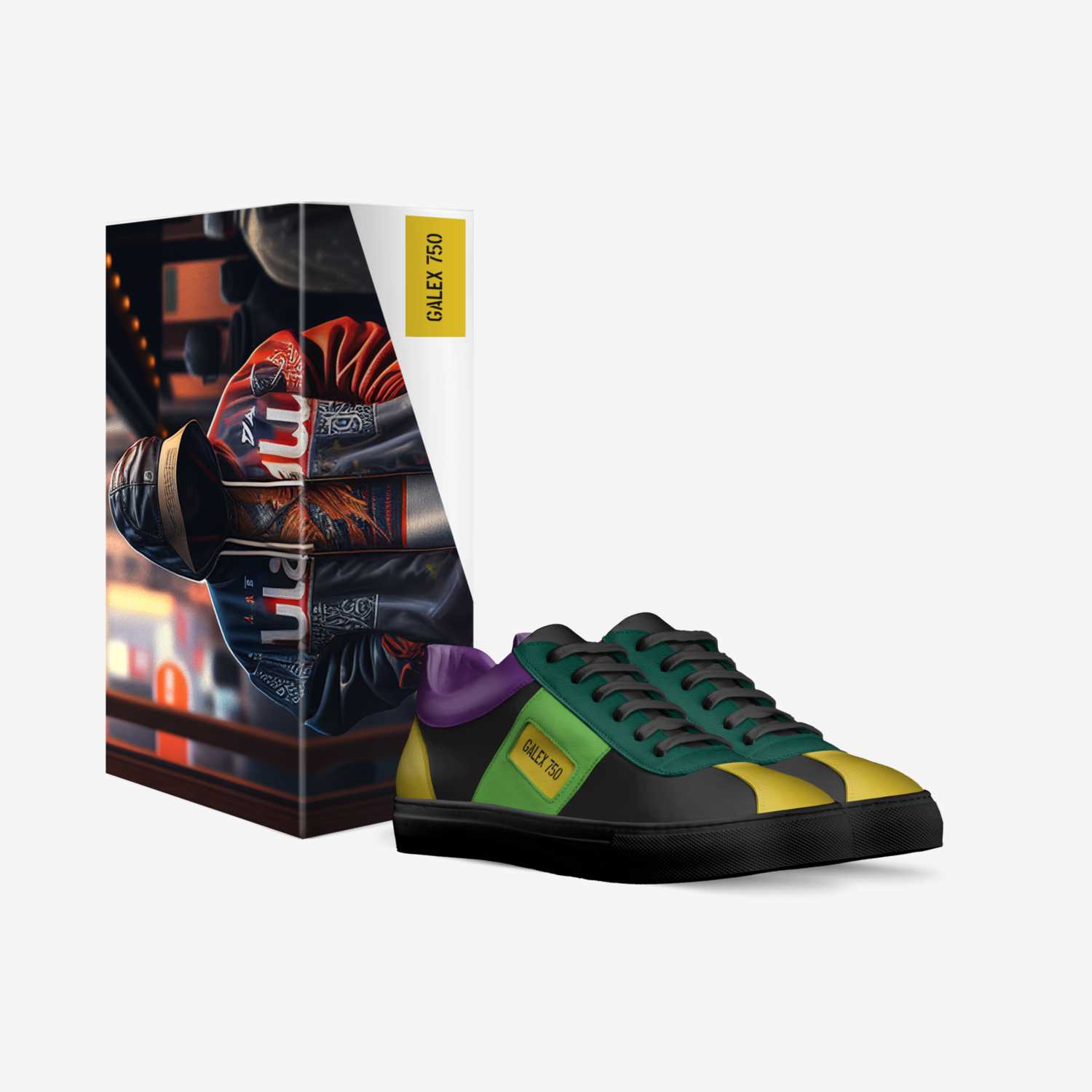GALEX custom made in Italy shoes by James Edwards | Box view